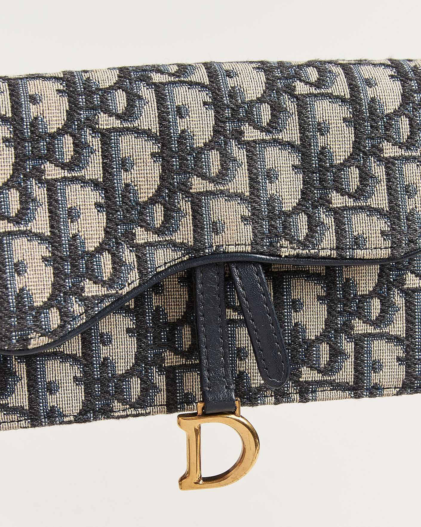 Herren | Pre-Owned & Vintage Bags | Dior Pre-Owned | Saddle Rectangular Belt Bag Blue