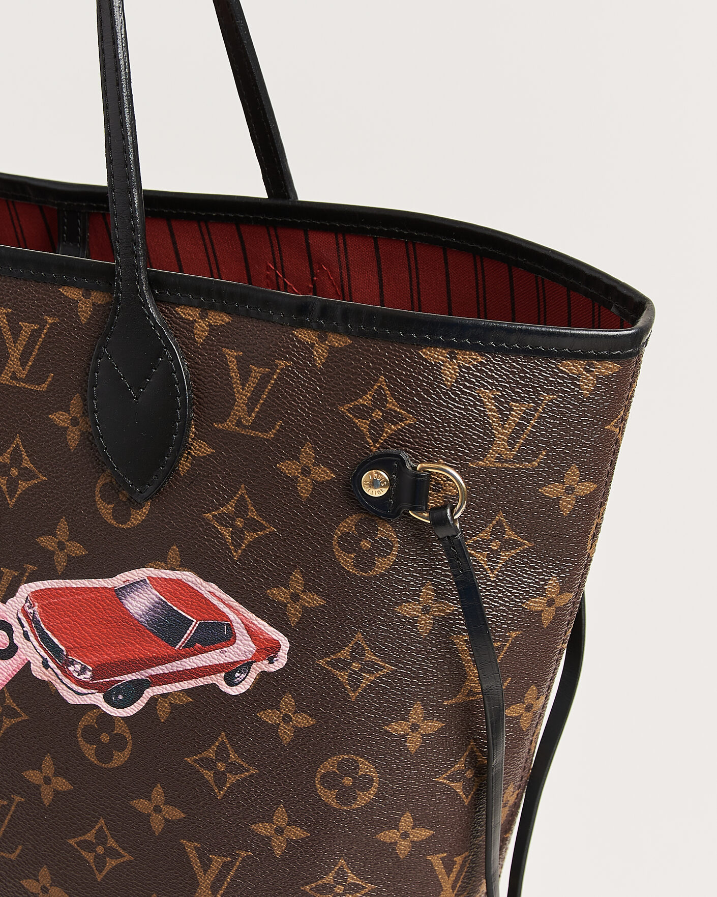 Herren | Pre-Owned & Vintage Bags | Louis Vuitton Pre-Owned | Neverfull MM World Tour Japan Monogram