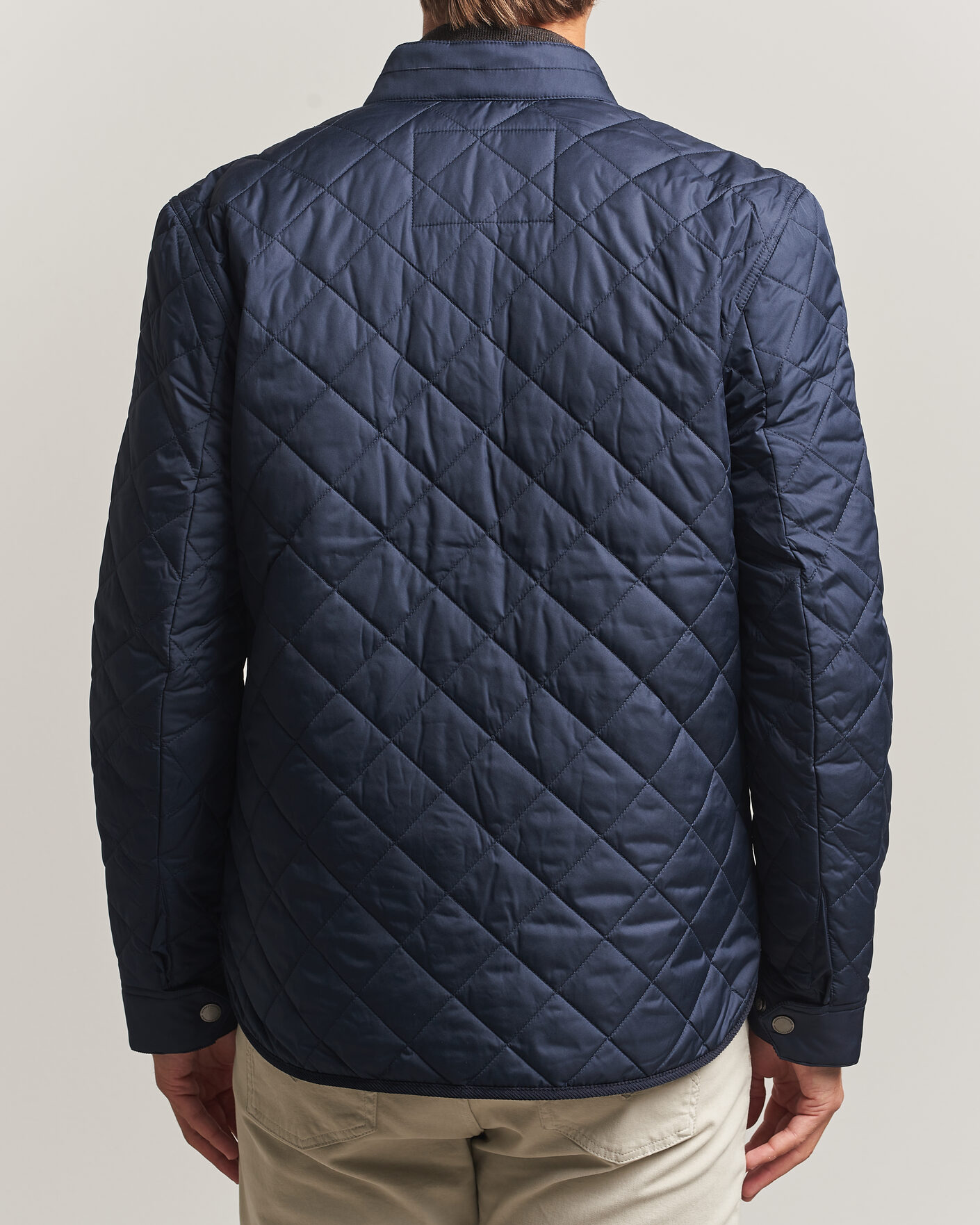 Herren | Jacken | Morris | Teddy Quilted Jacket Old Blue