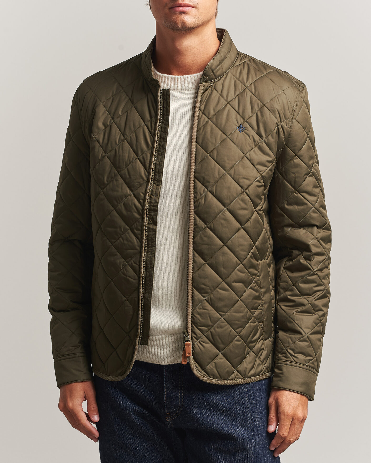Herren | Jacken | Morris | Teddy Quilted Jacket Olive