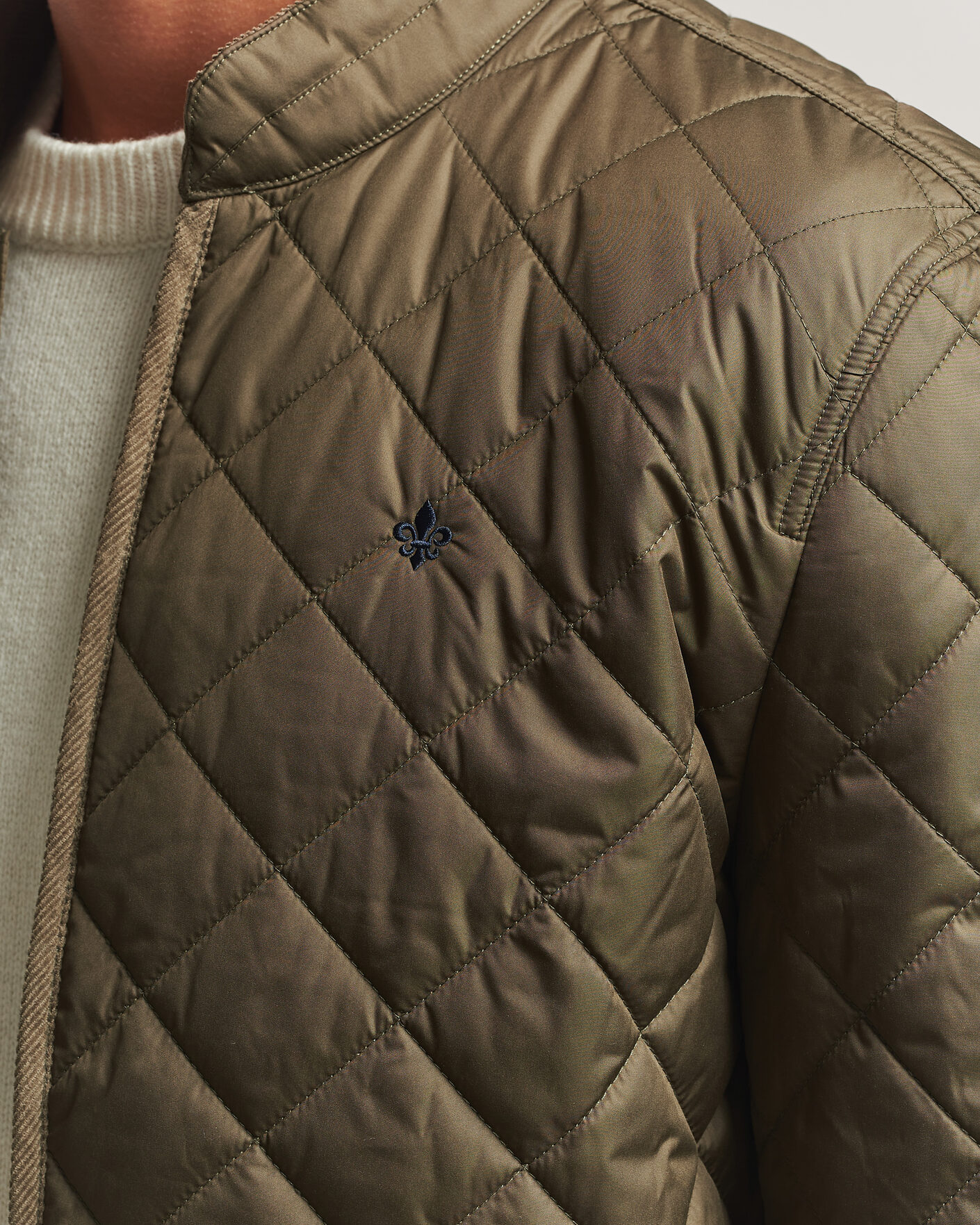 Herren | Jacken | Morris | Teddy Quilted Jacket Olive