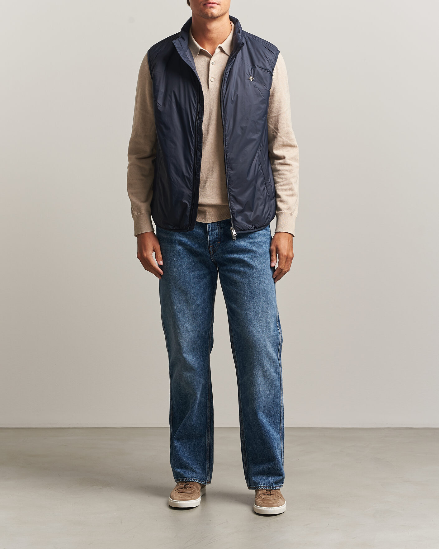 Herren | Westen | Morris | Bradley Padded Vest Blue