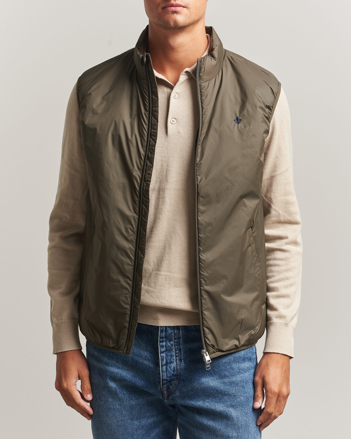 Herren | Westen | Morris | Bradley Padded Vest Olive