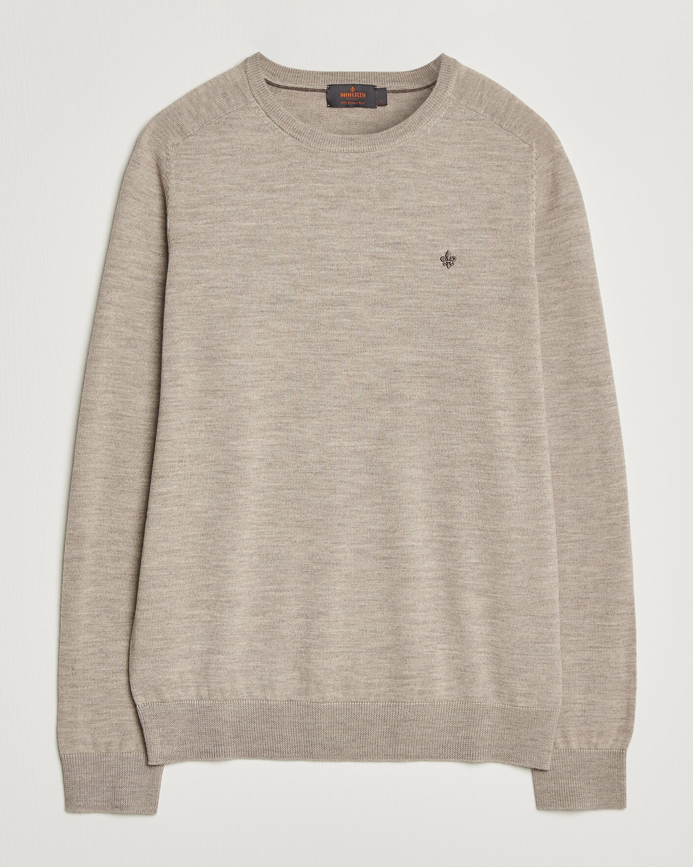 Herren | Pullover | Morris | Merino O-Neck Khaki