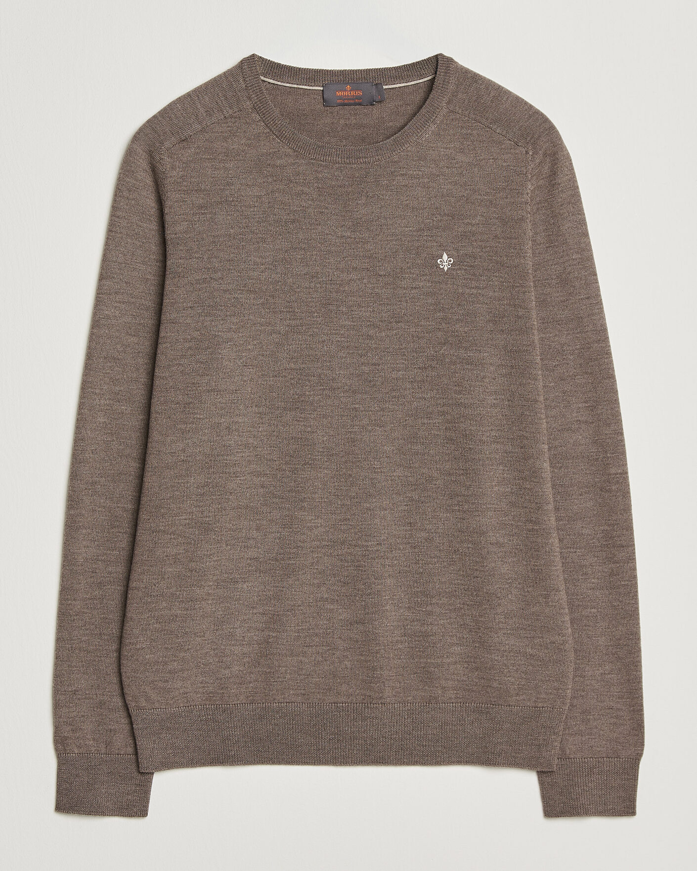 Herren | Pullover | Morris | Merino O-Neck Brown