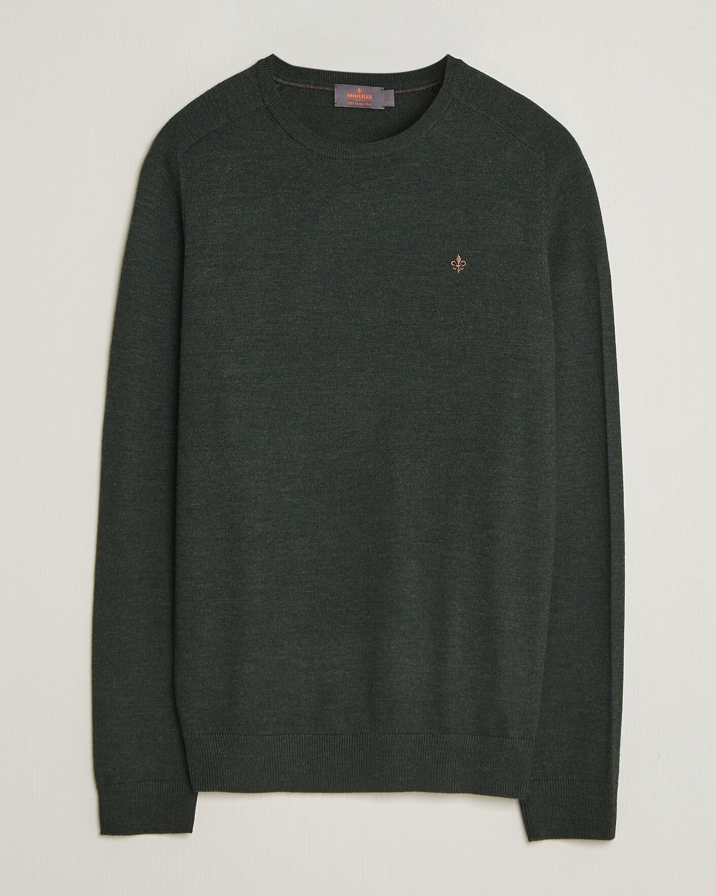 Herren | Pullover | Morris | Merino O-Neck Olive