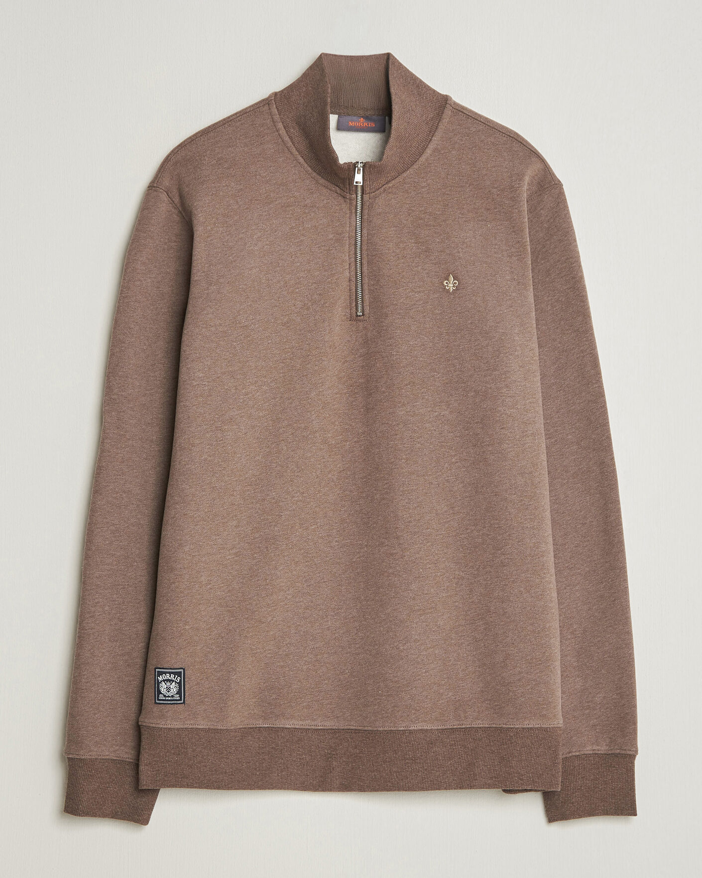 Herren | Pullover | Morris | Brandon Lily Half Zip Brown