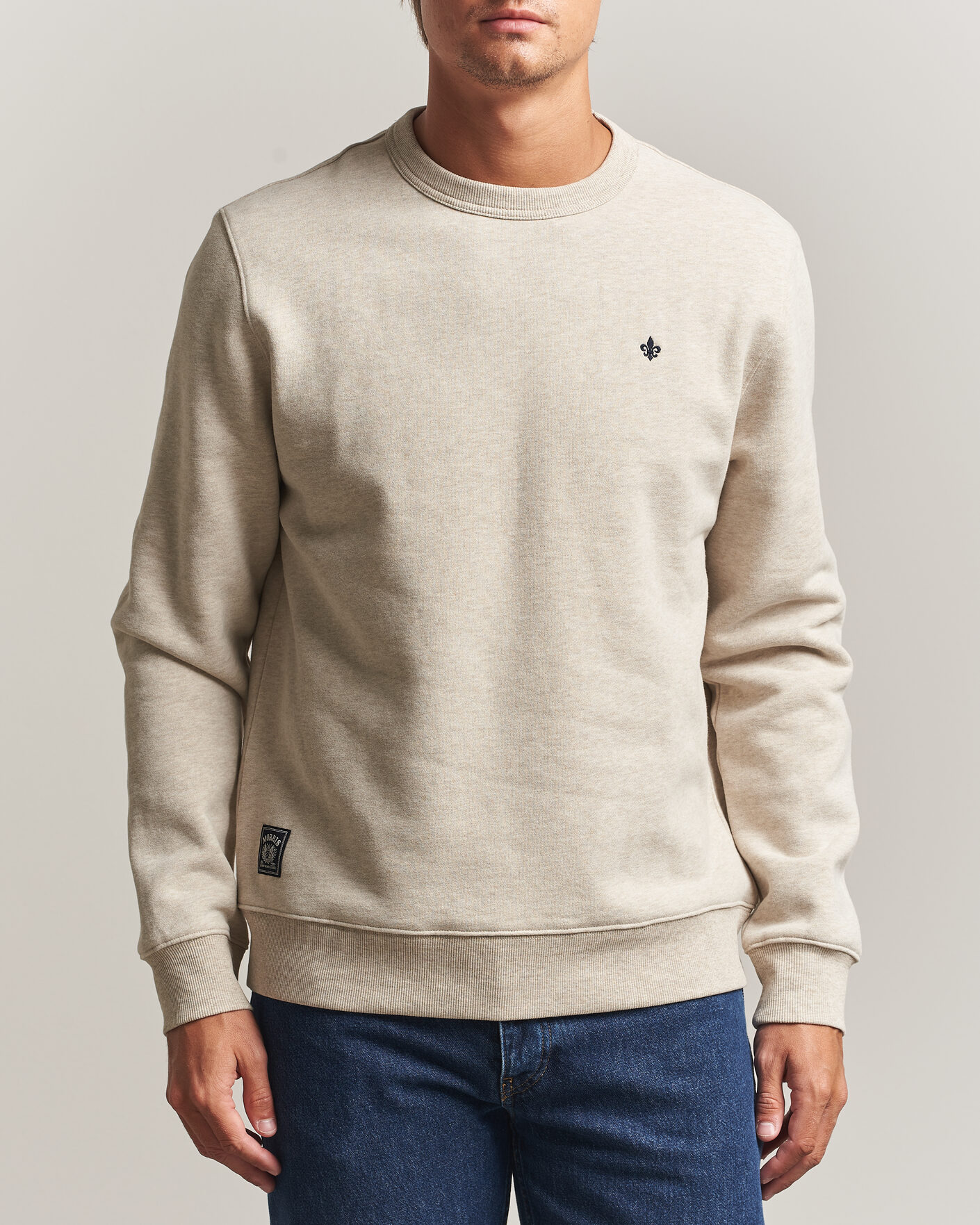 Herren | Pullover | Morris | Brandon Lily Sweatshirt Khaki