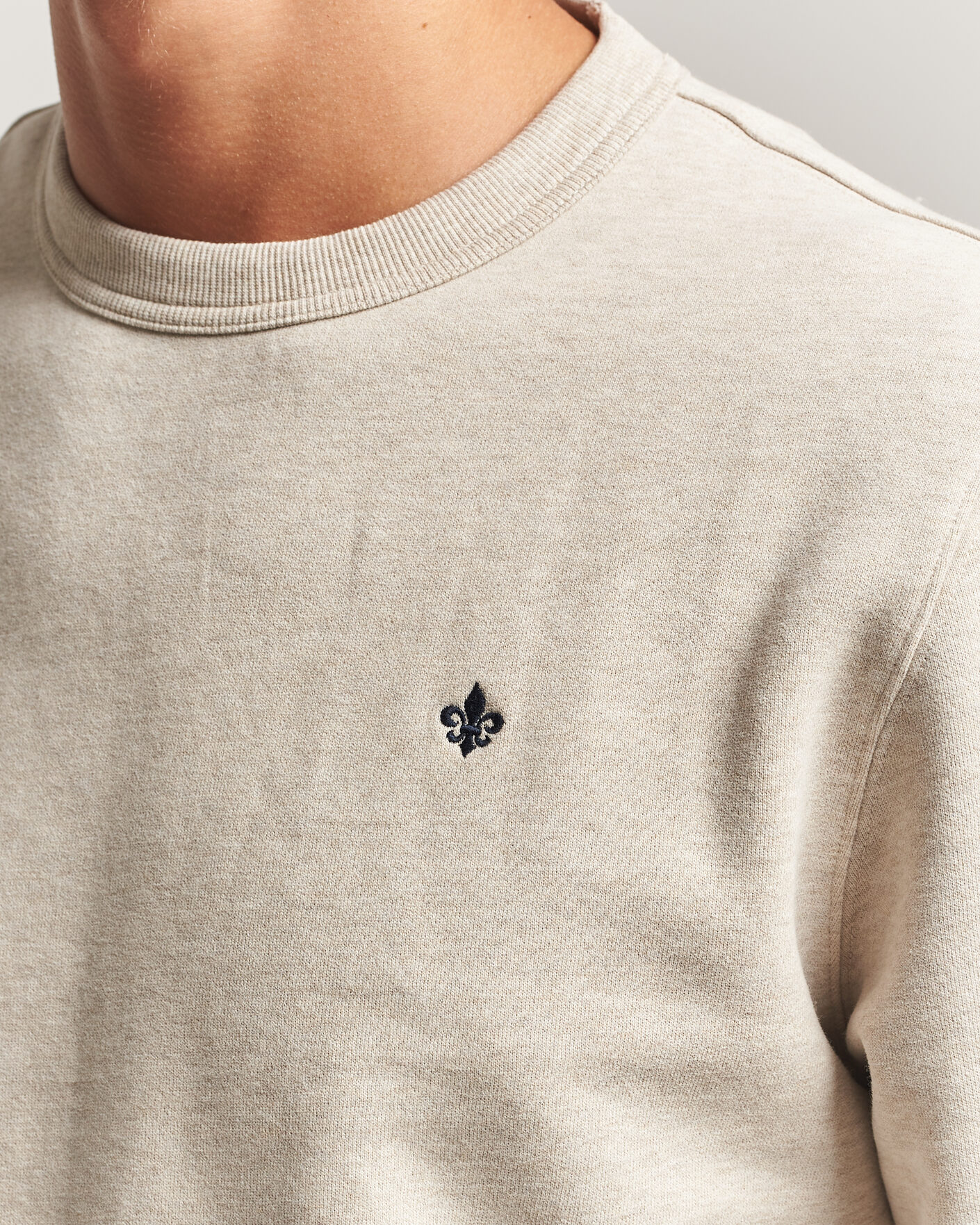 Herren | Pullover | Morris | Brandon Lily Sweatshirt Khaki