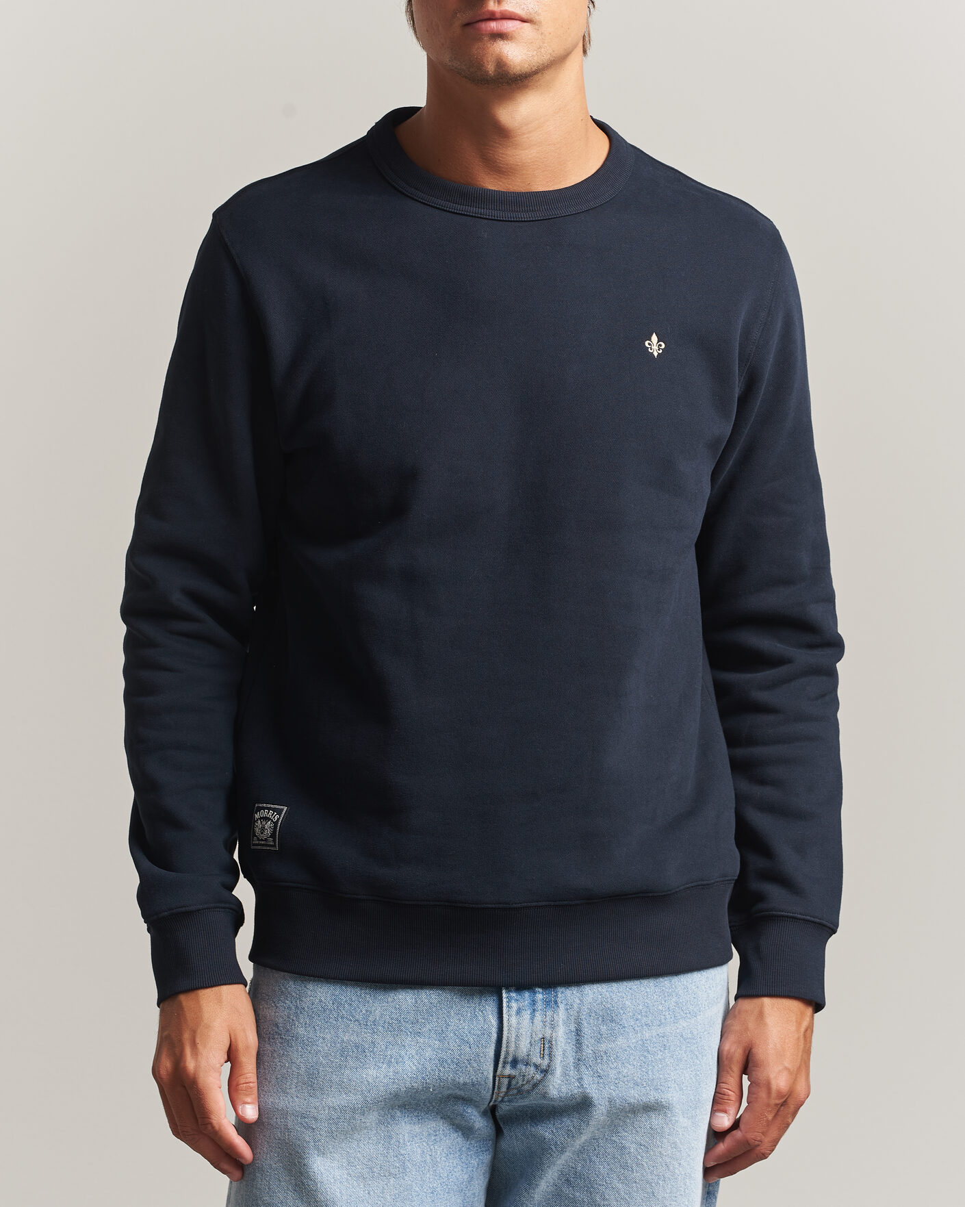 Herren | Pullover | Morris | Brandon Lily Sweatshirt Old Blue
