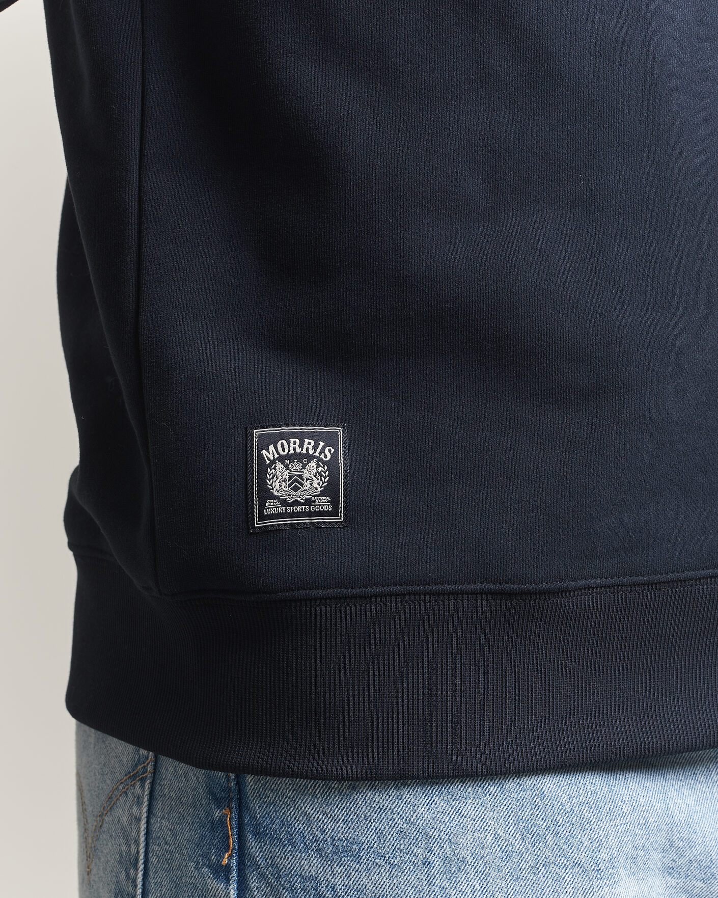 Herren | Pullover | Morris | Brandon Lily Sweatshirt Old Blue