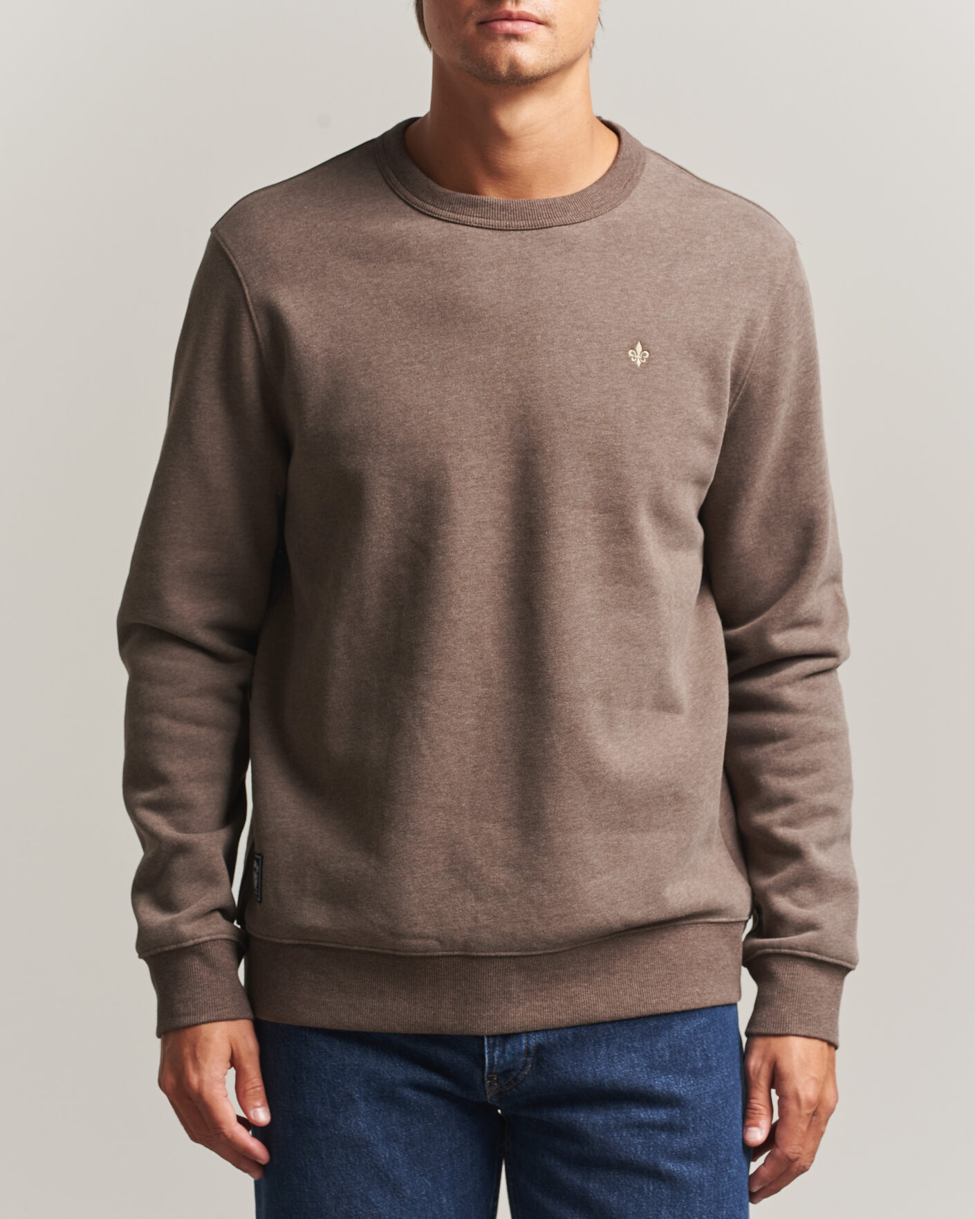 Herren | Pullover | Morris | Brandon Lily Sweatshirt Brown