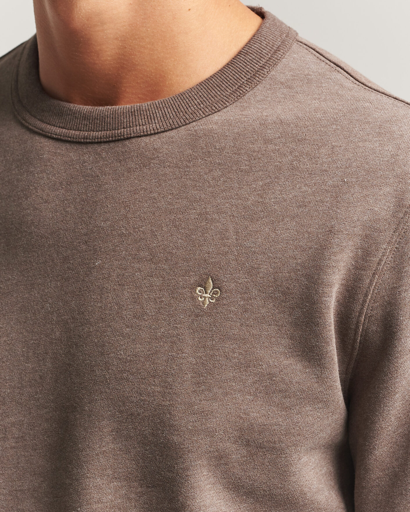Herren | Pullover | Morris | Brandon Lily Sweatshirt Brown