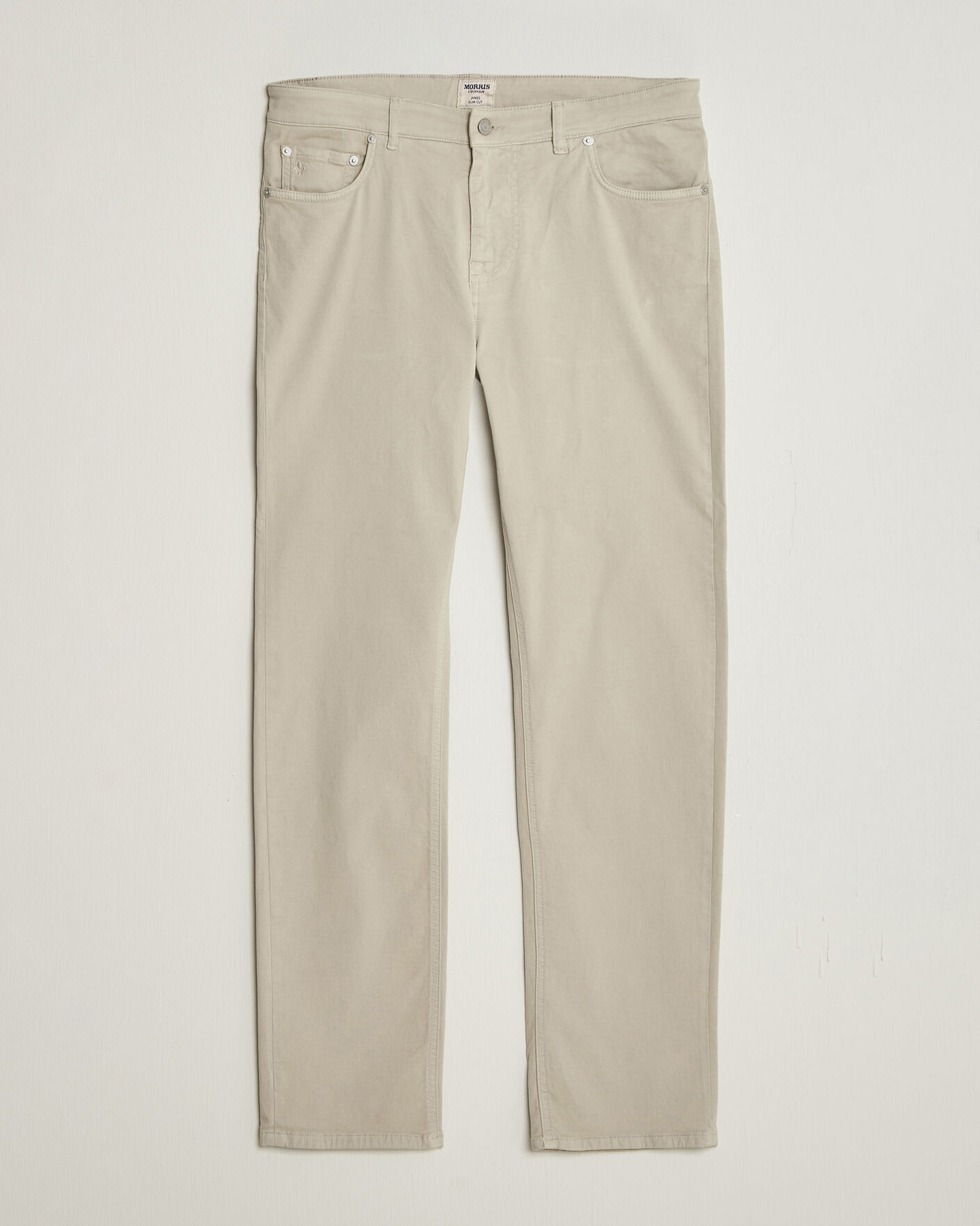 Herren | Hosen | Morris | James Brushed 5-Pocket Pant Khaki