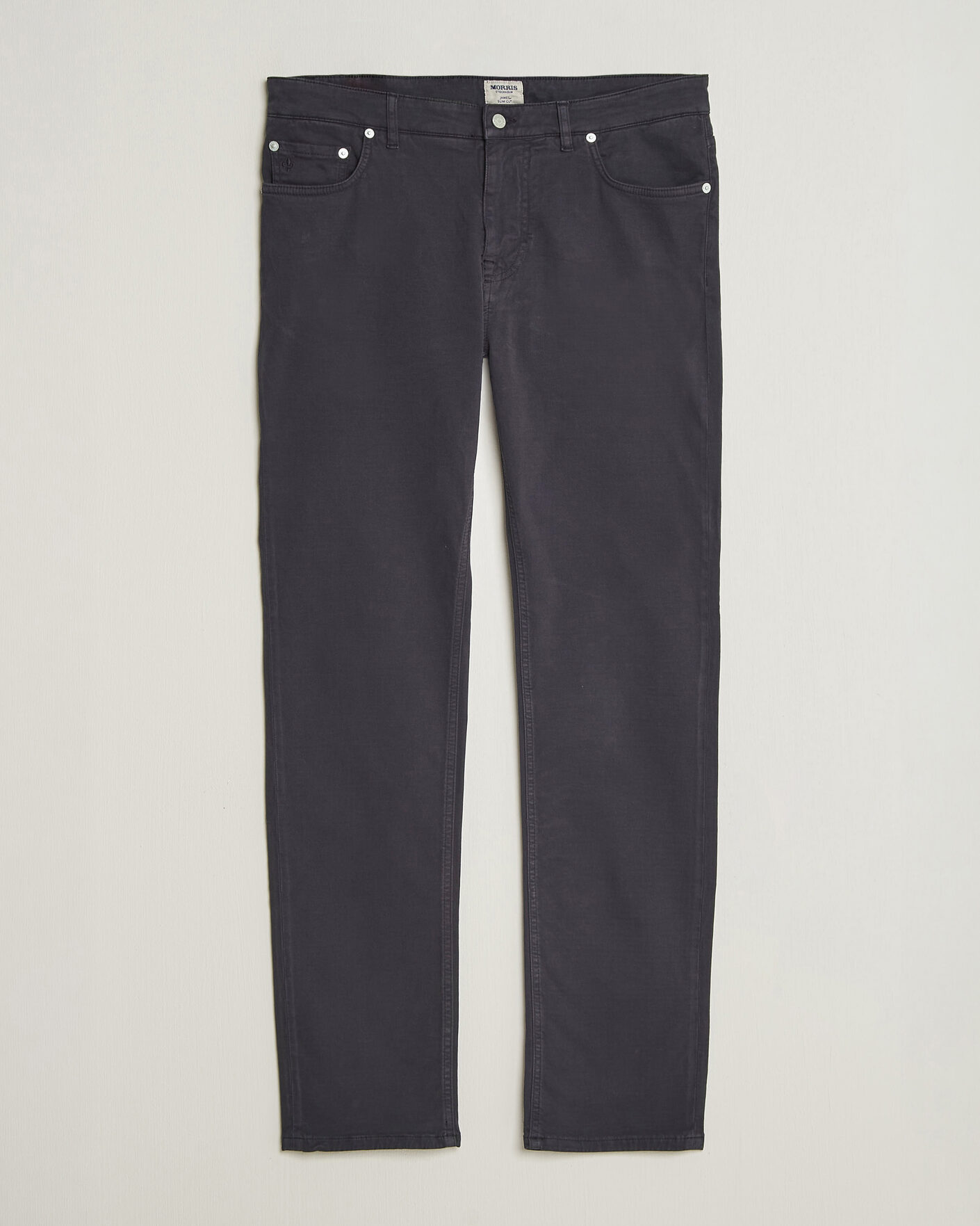 Herren | Hosen | Morris | James Brushed 5-Pocket Pant Blue