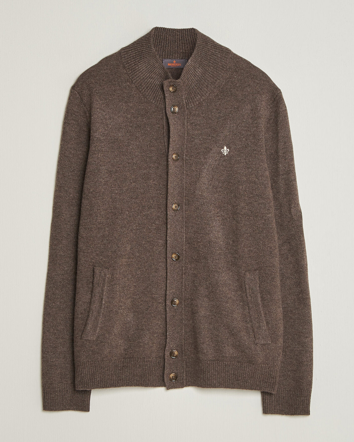 Herren | Pullover | Morris | Hertford Button Cardigan Brown