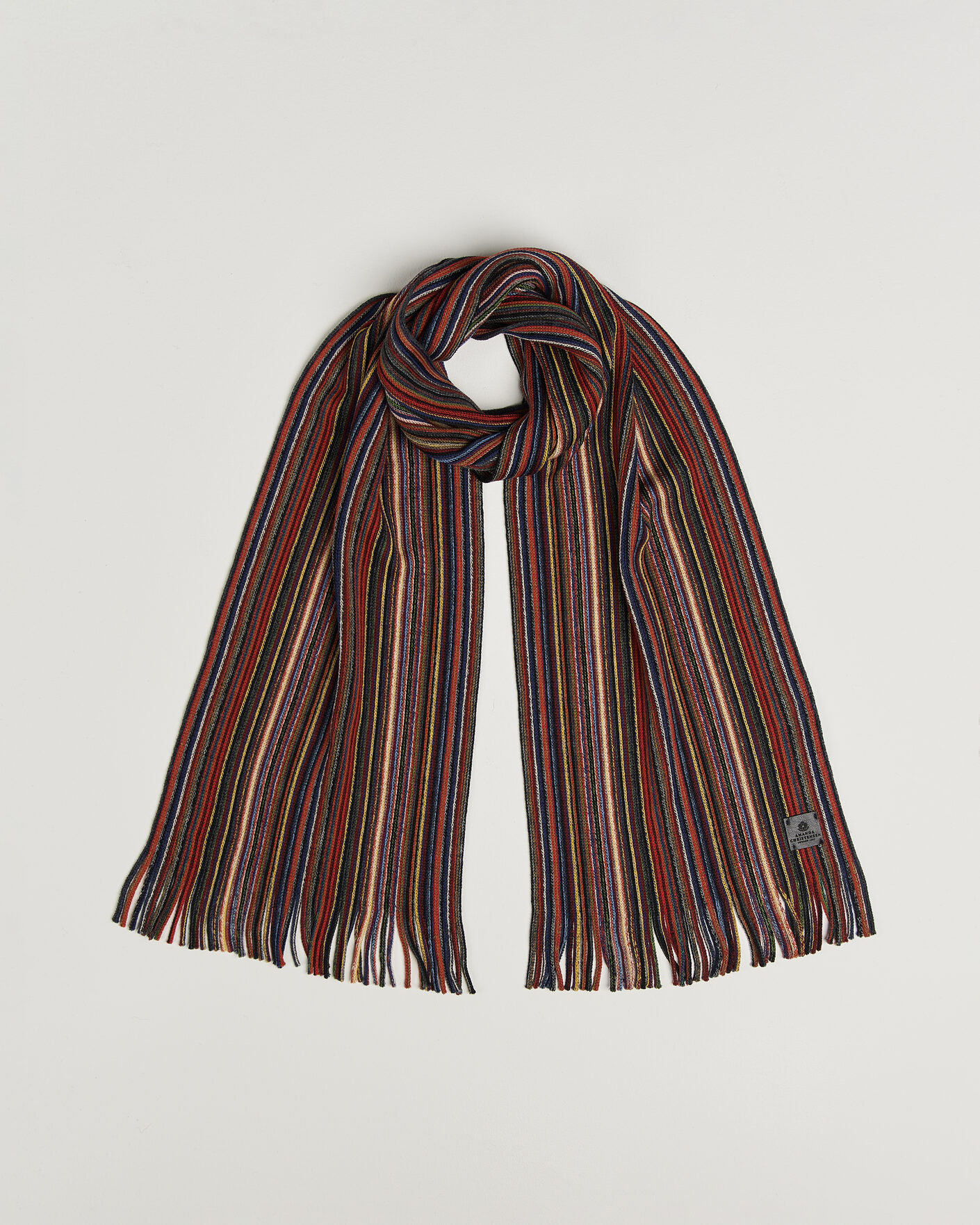 Herren | Schals | Amanda Christensen | Wool Striped Scarf Multi
