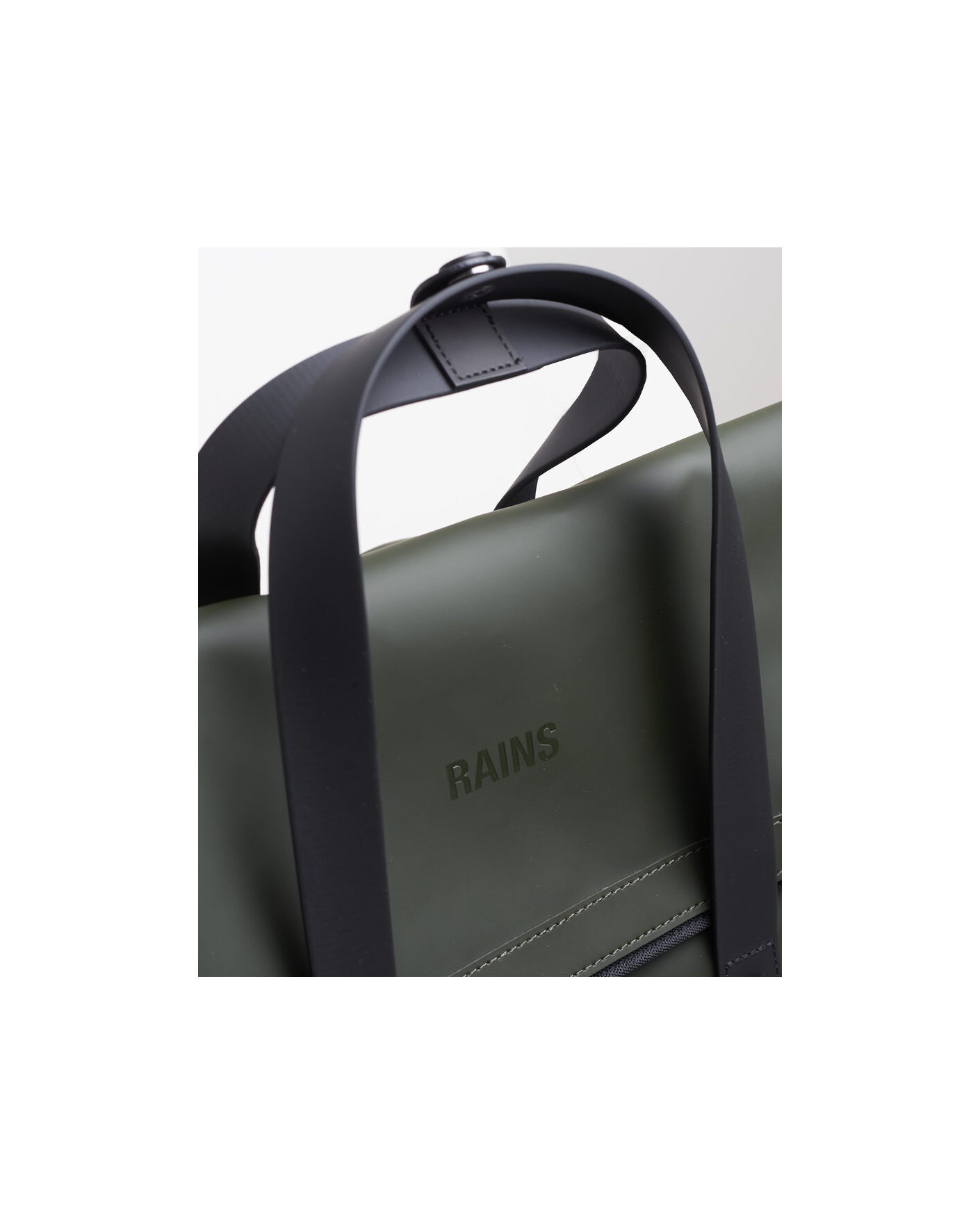 Herren | Taschen | RAINS | 2 Way Tote Backpack Black Green