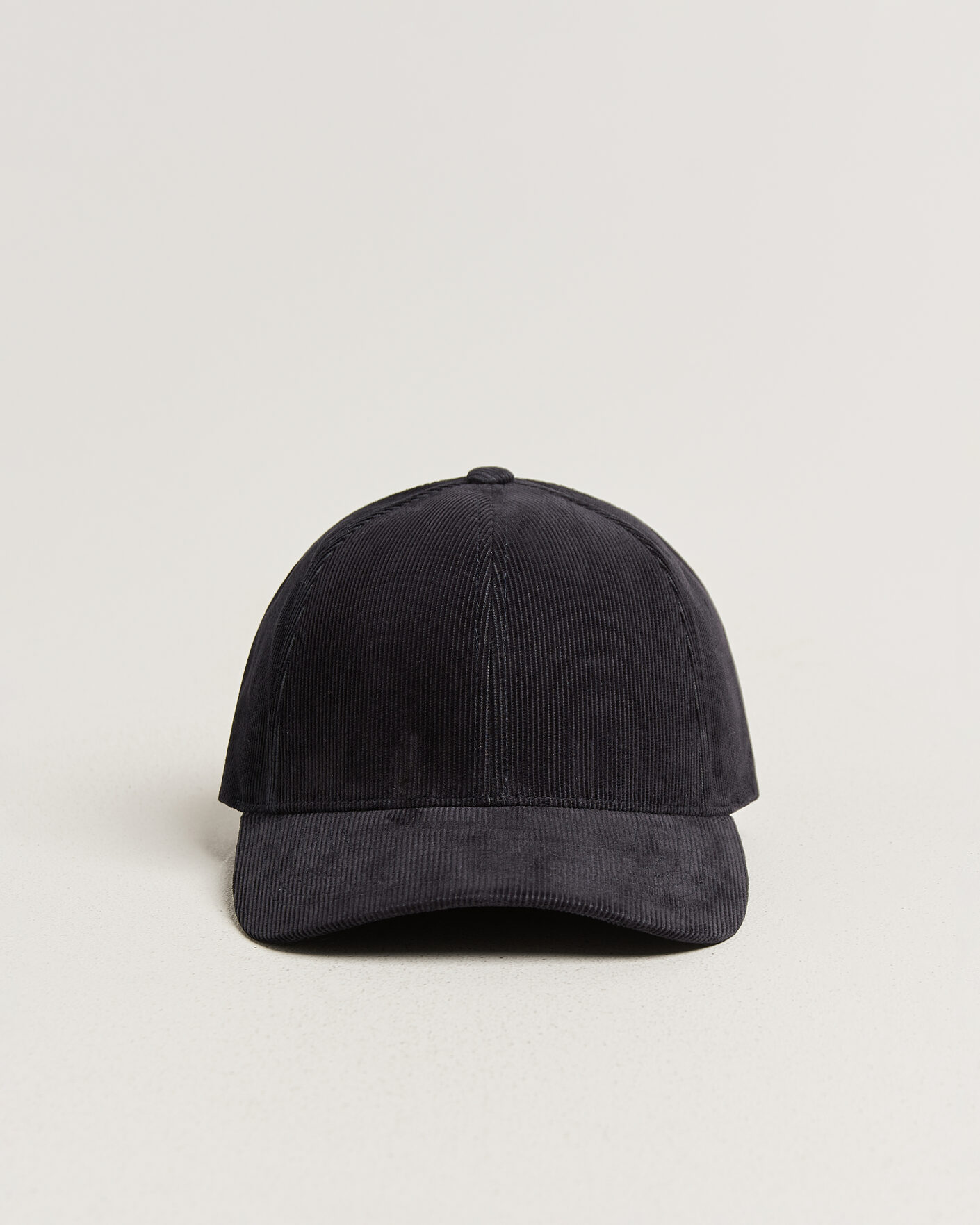 Herren | Hüte & Mützen | Varsity Headwear | Corduroy Baseball Cap Asfalto Grey