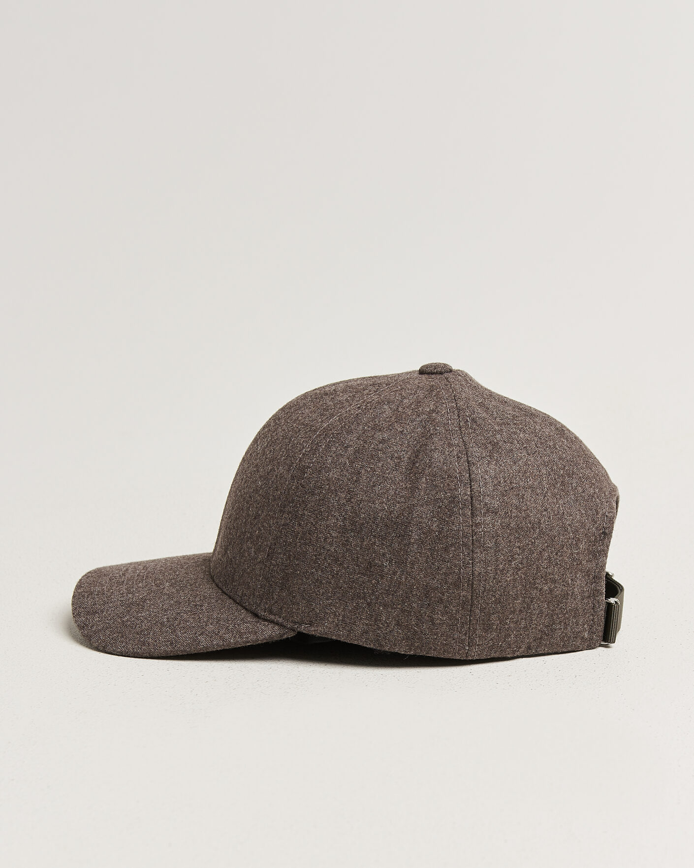 Herren | Hüte & Mützen | Varsity Headwear | Merino Wool Baseball Cap Taupe Brown