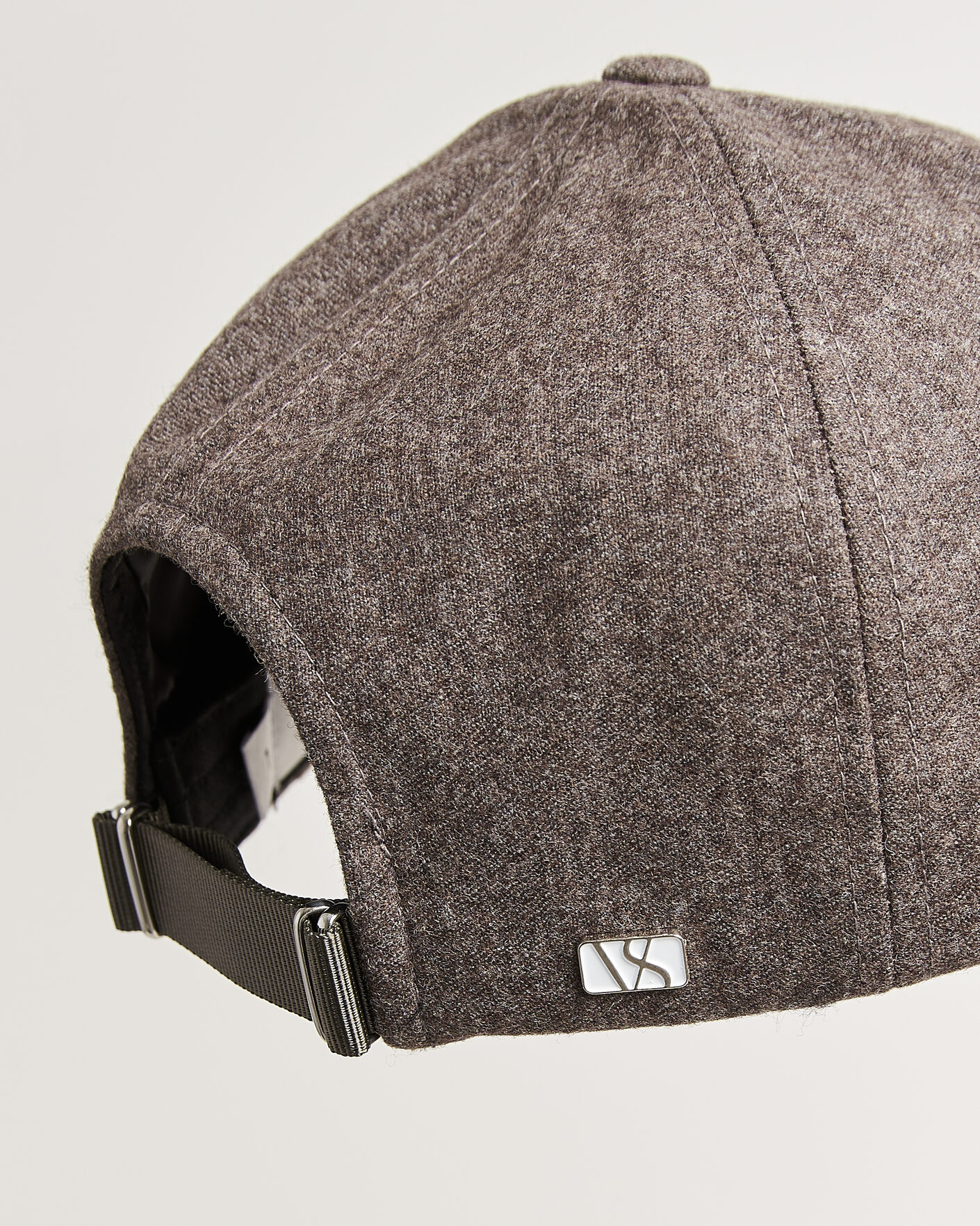Herren | Hüte & Mützen | Varsity Headwear | Merino Wool Baseball Cap Taupe Brown
