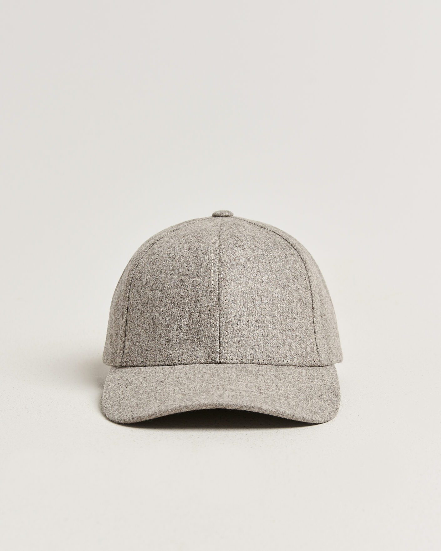 Herren | Hüte & Mützen | Varsity Headwear | Merino Wool Baseball Cap Umber Beige
