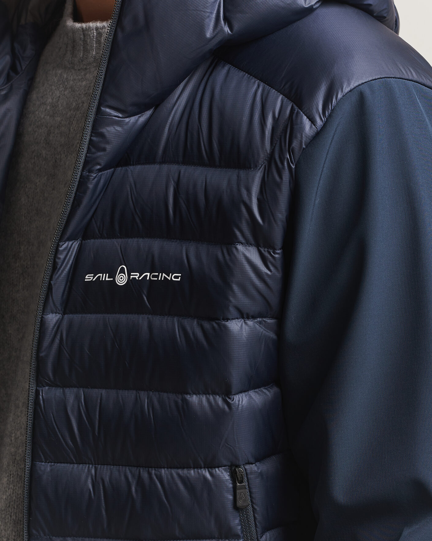 Herren | Jacken | Sail Racing | Spray Down Hooded Hybrid Jacket Dark Navy