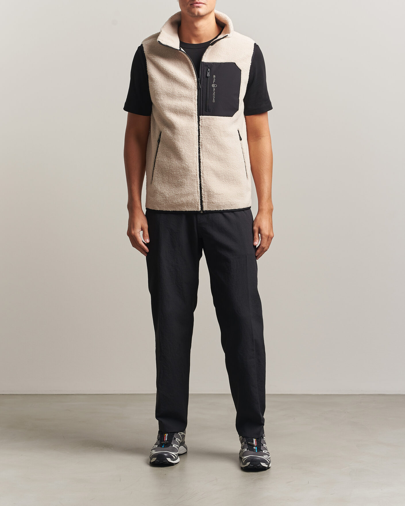 Herren | Pullover | Sail Racing | Bowman Pile Vest Ivory