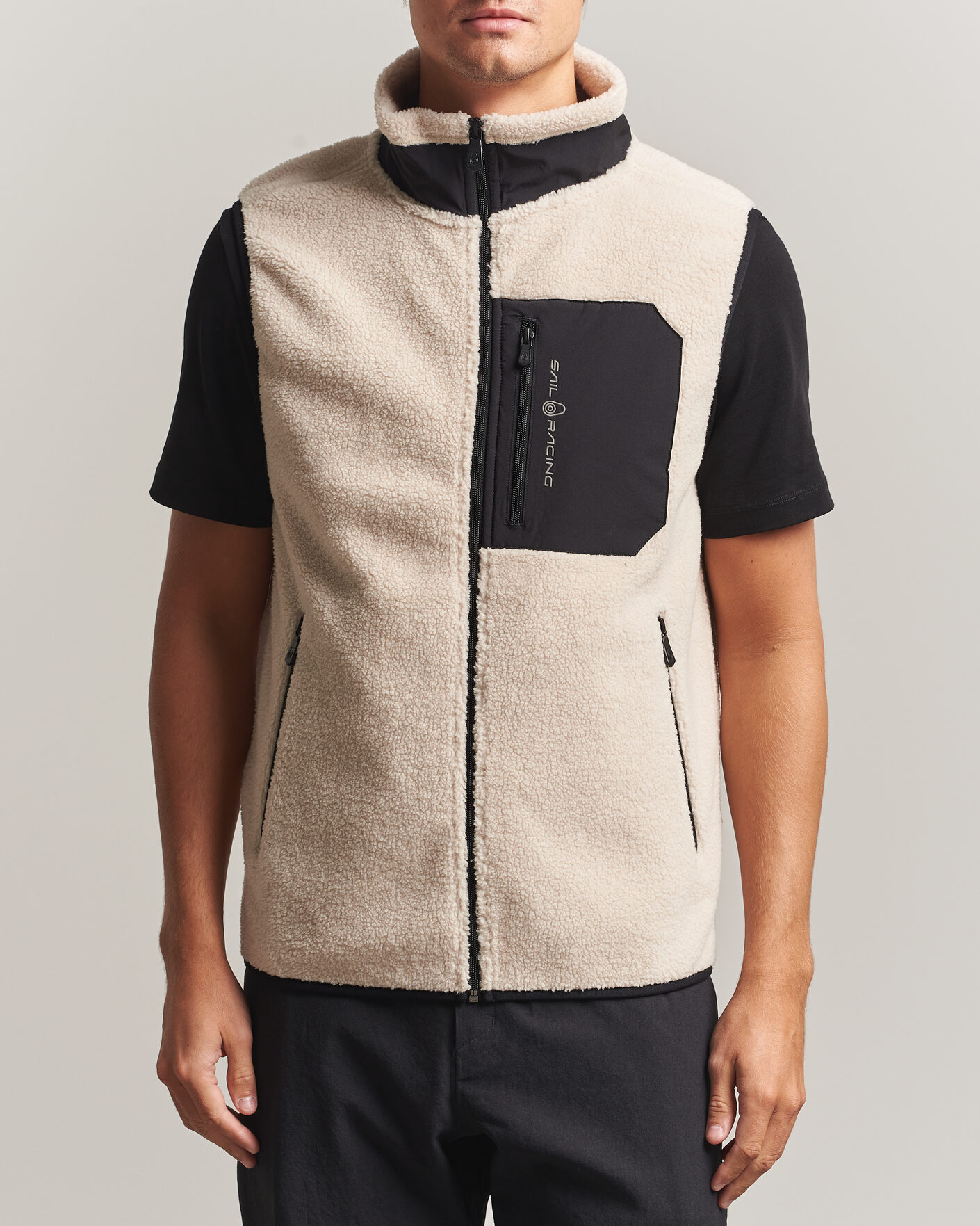 Herren | Pullover | Sail Racing | Bowman Pile Vest Ivory