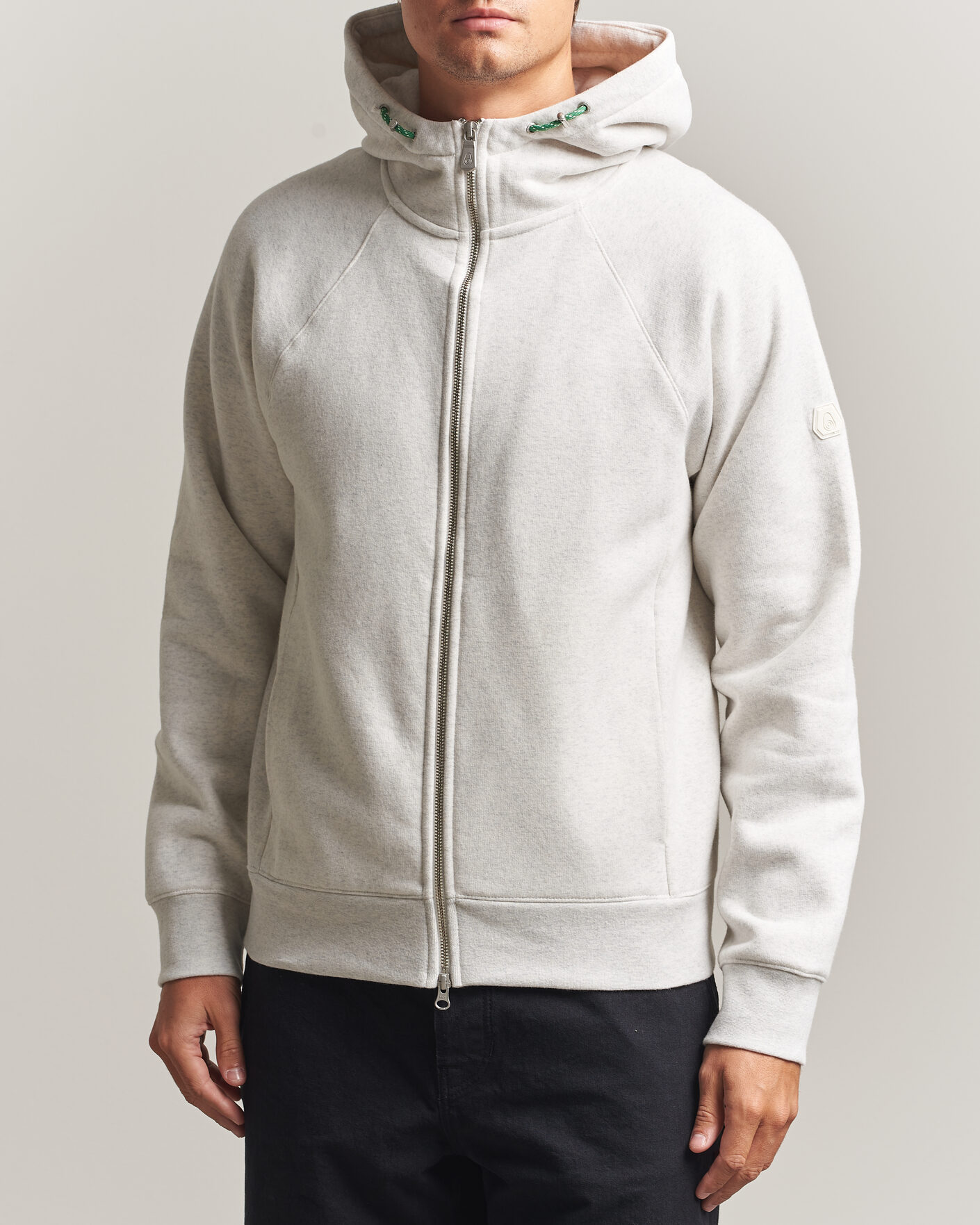 Herren | Pullover | Sail Racing | Flow Full Zip Hoodie Light Grey Melange