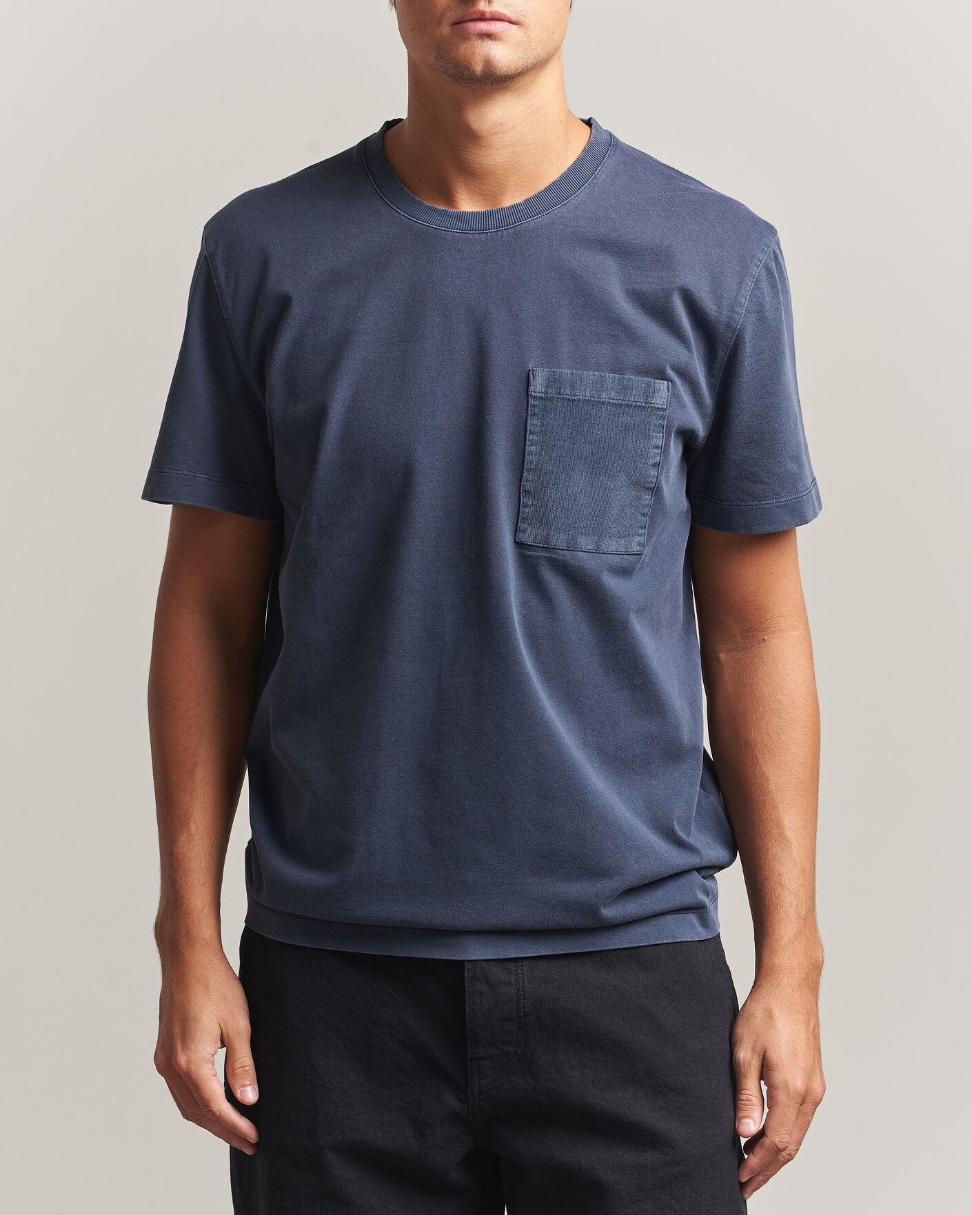 Herren | T-Shirts | Sail Racing | Grinder Corduroy T-Shirt Dark Navy