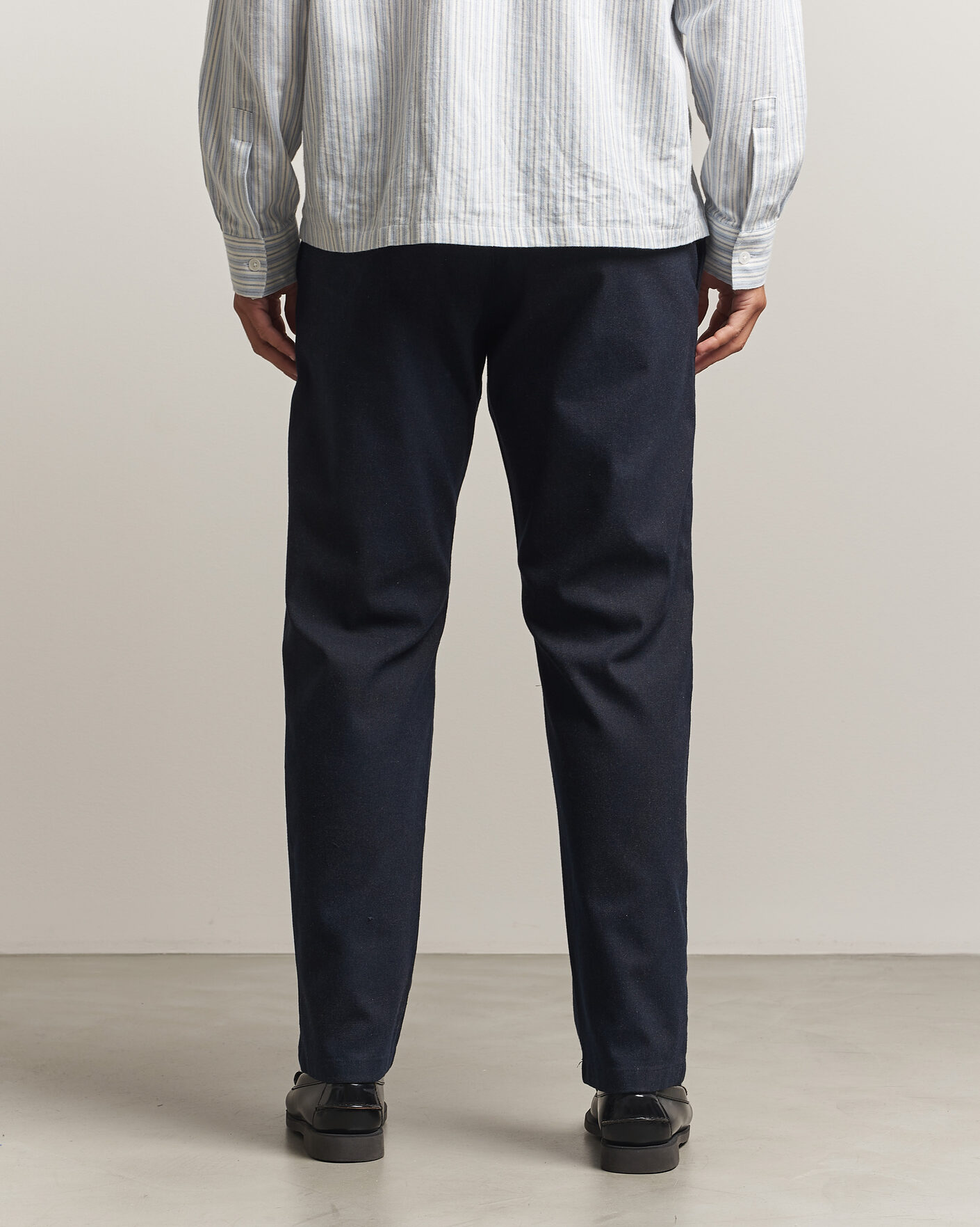 Herren | Hosen | NN07 | Aden Brushed Cotton Trousers Deep Navy