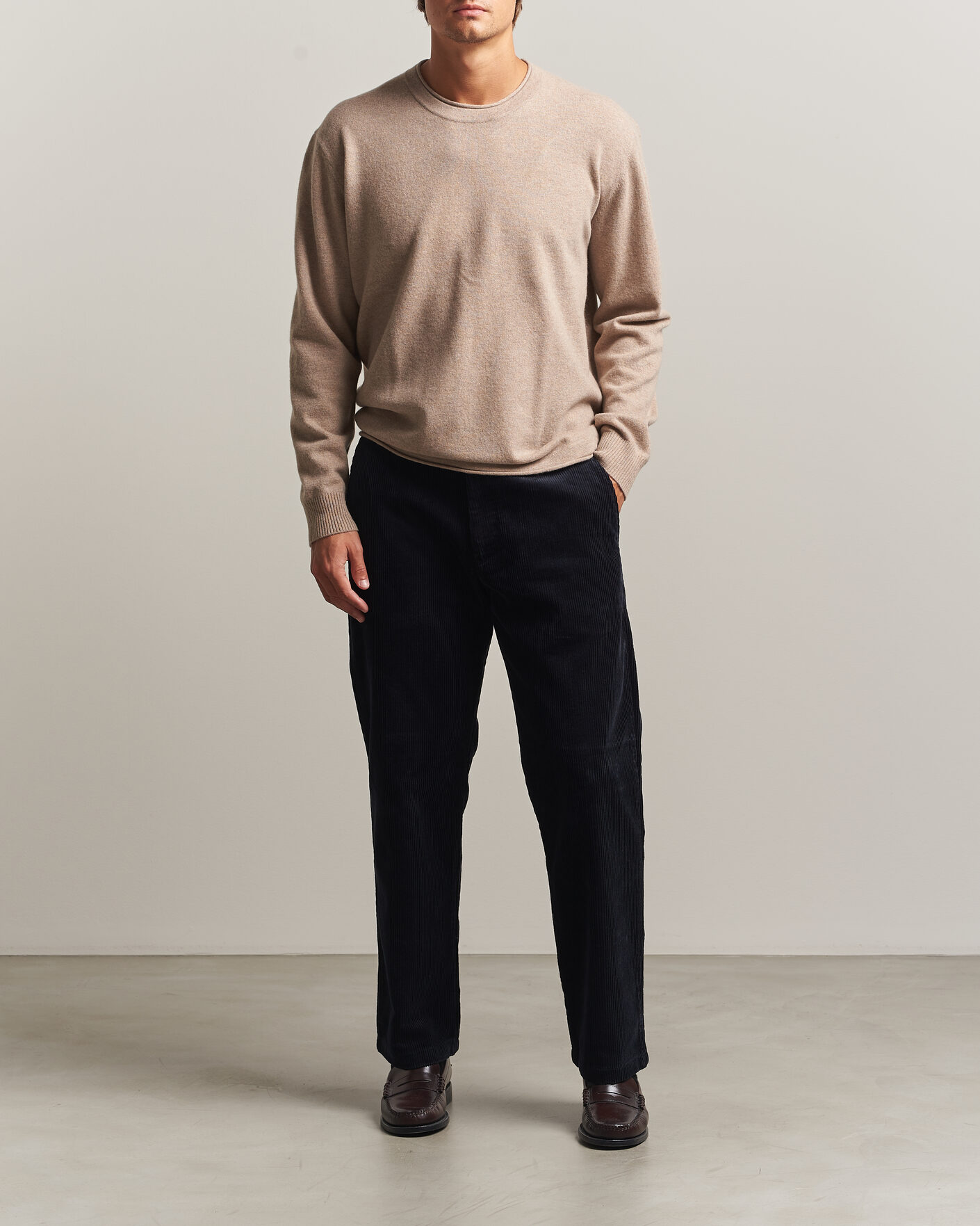 Herren | Hosen | NN07 | Aden Regular Fit Corduroy Chinos Deep Navy