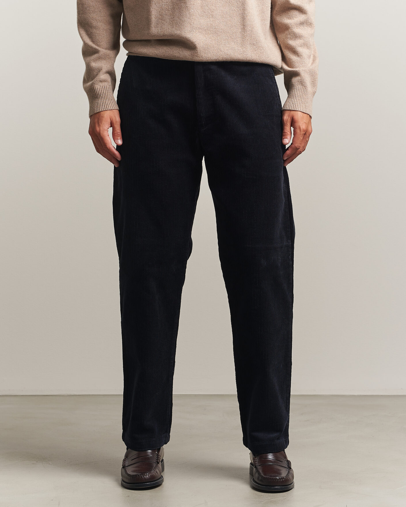 Herren | Hosen | NN07 | Aden Regular Fit Corduroy Chinos Deep Navy
