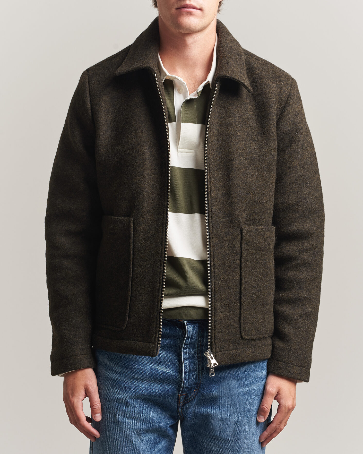 Herren | Jacken | NN07 | Gael Jacket Dark Army