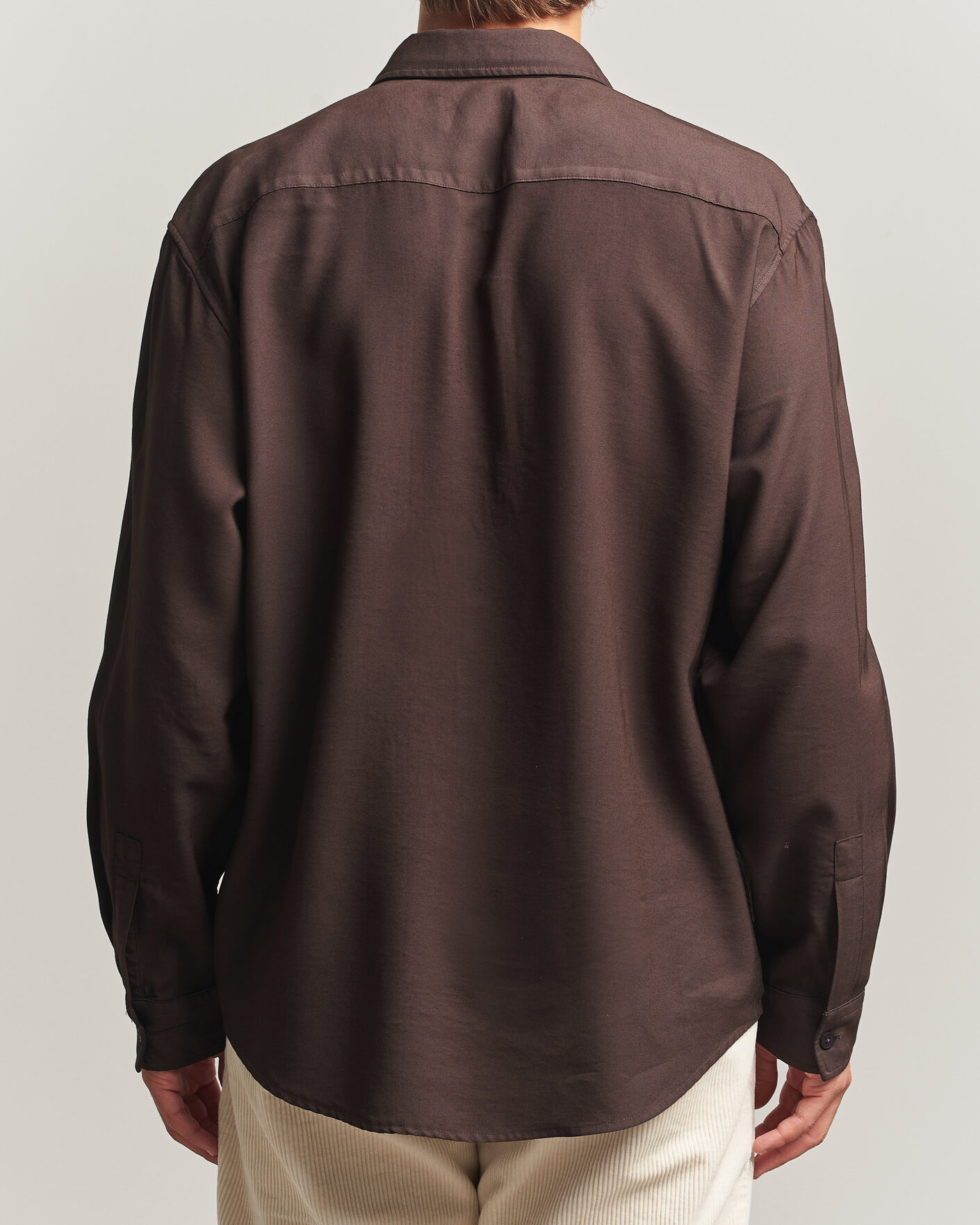 Herren | Hemden | NN07 | Deon Viscose Shirt Deep Truffle
