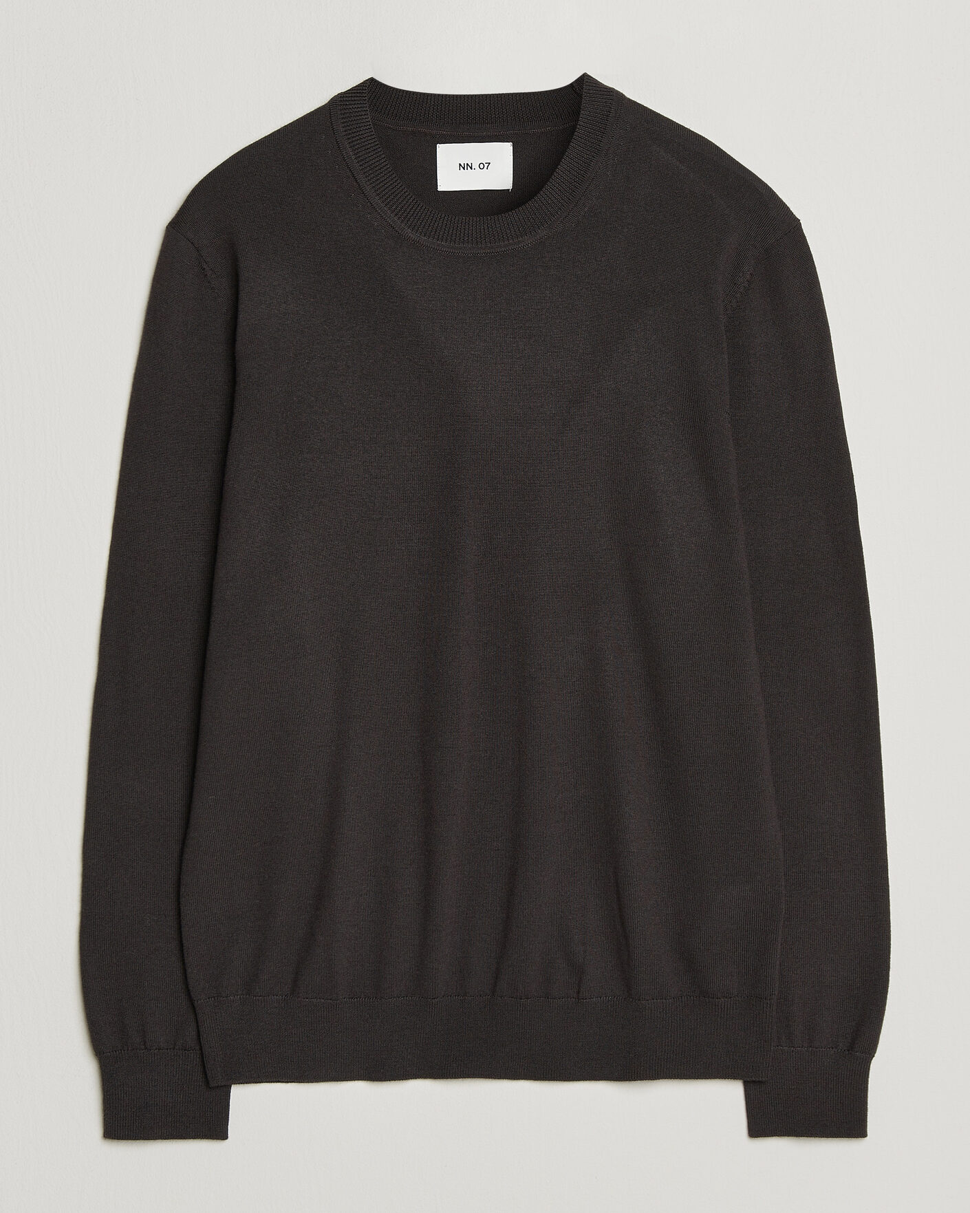 Herren | Pullover | NN07 | Ted Merino Crew Neck Pullover Deep Truffle