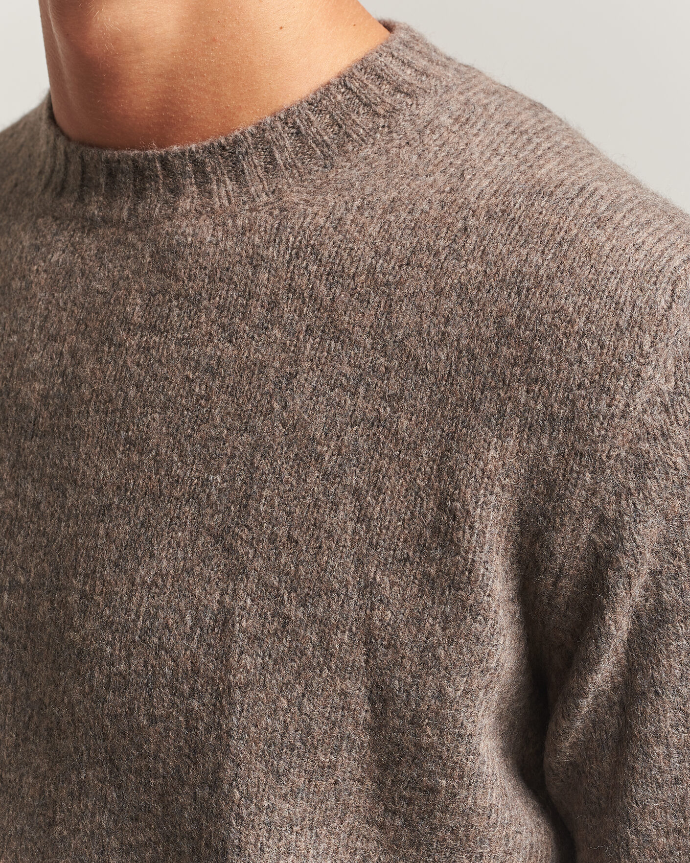 Herren | Pullover | NN07 | Lee Wool Knitted Sweater Tarmac