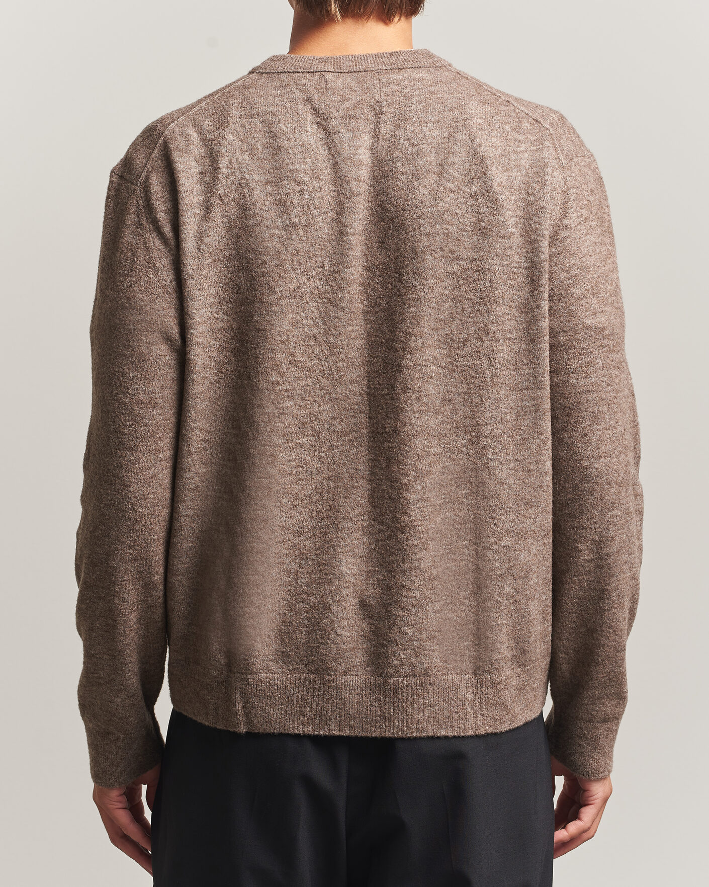 Herren | Pullover | NN07 | Gavin Brushed Wool Knitted Sweater Desert Clay