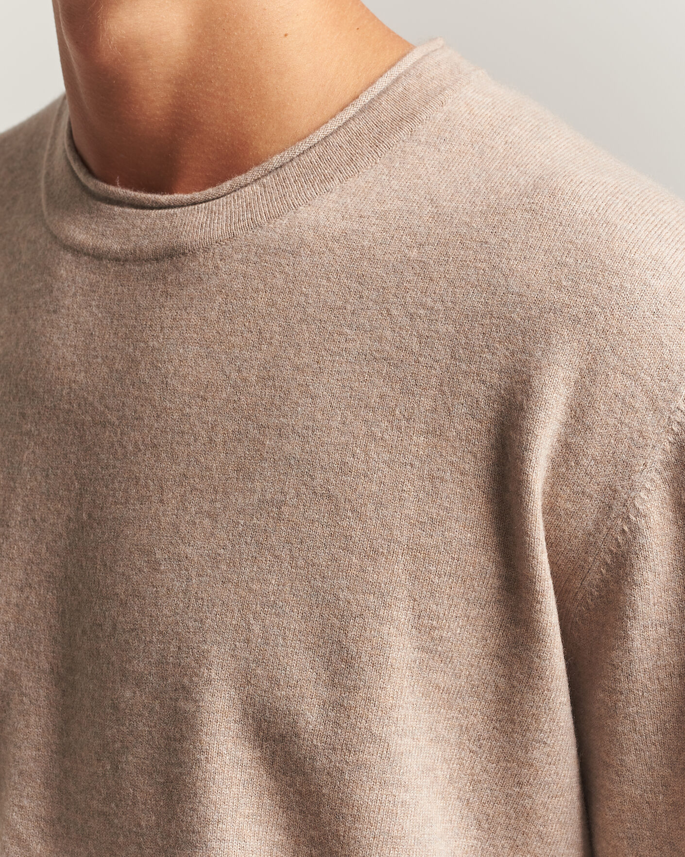 Herren | Pullover | NN07 | Sammy Wool Knitted Sweater Clay Melange