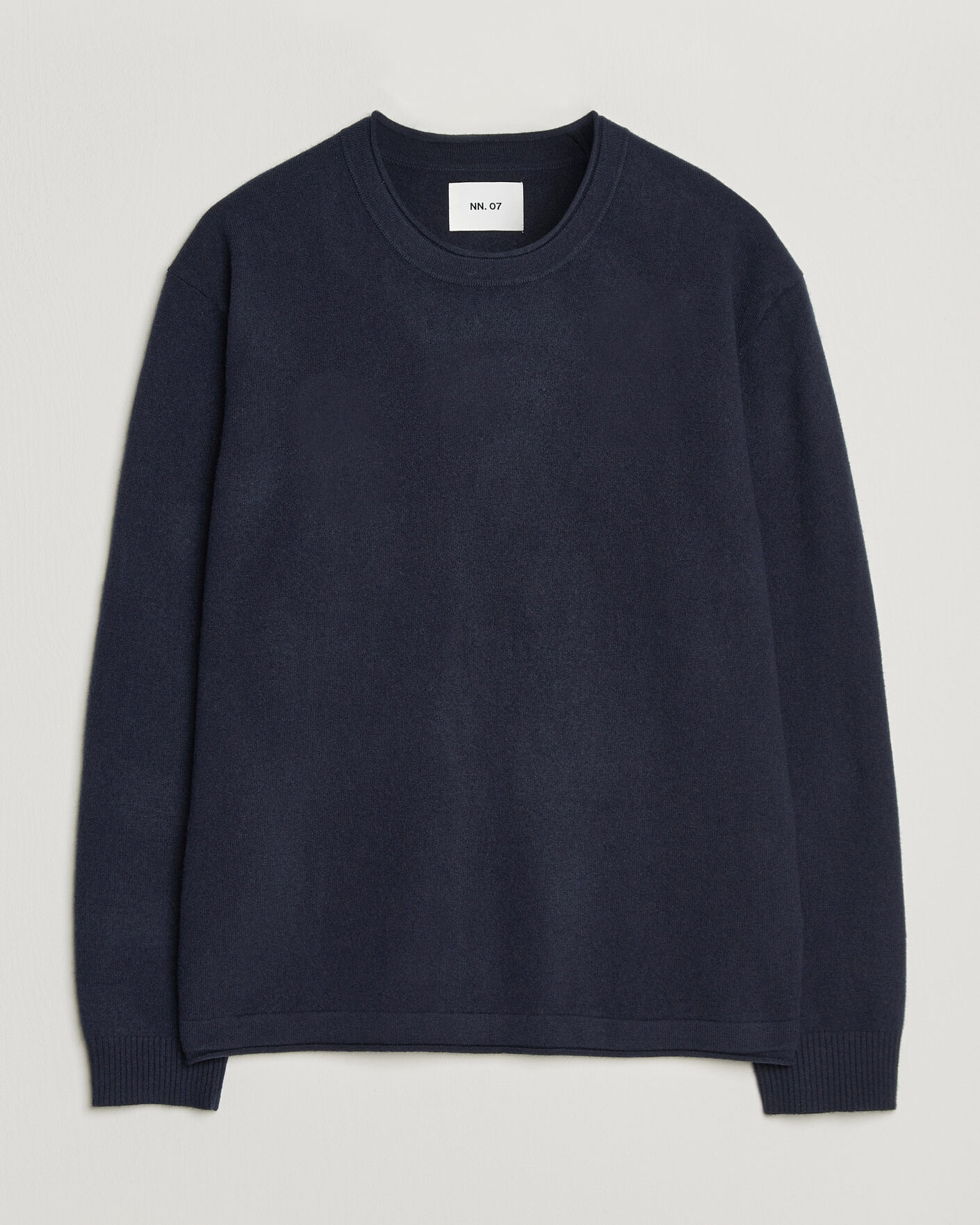 Herren | Pullover | NN07 | Sammy Wool Knitted Sweater Navy Melange
