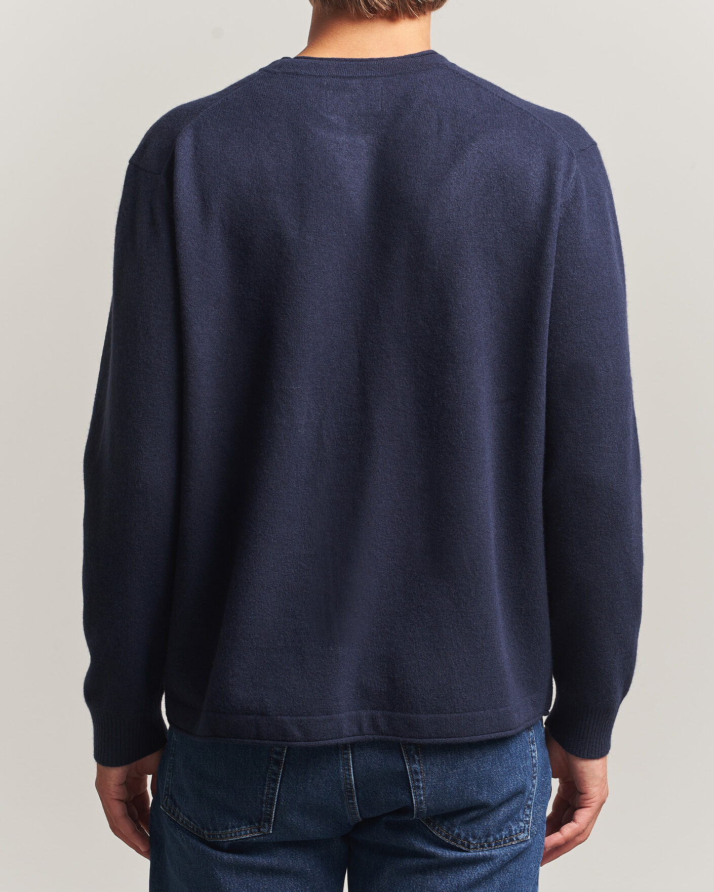 Herren | Pullover | NN07 | Sammy Wool Knitted Sweater Navy Melange