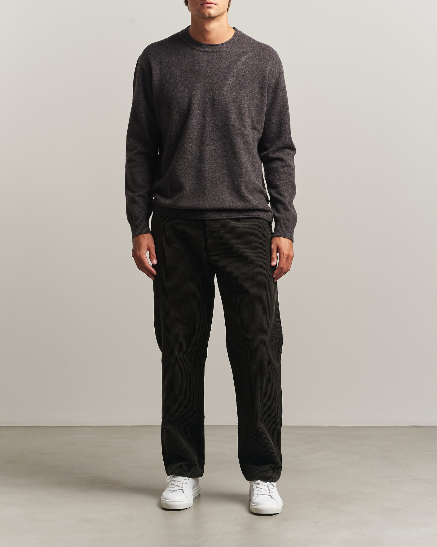 Herren | Pullover | NN07 | Sammy Wool Knitted Sweater Earth Melange