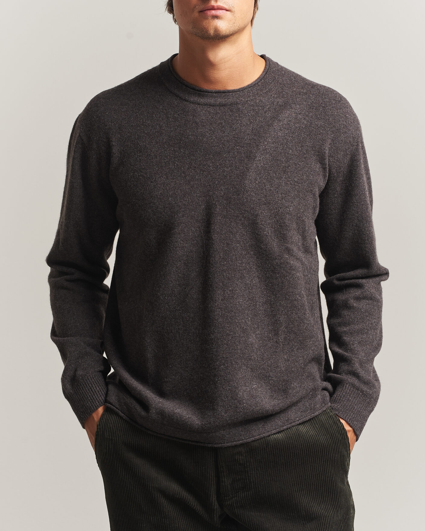 Herren | Pullover | NN07 | Sammy Wool Knitted Sweater Earth Melange
