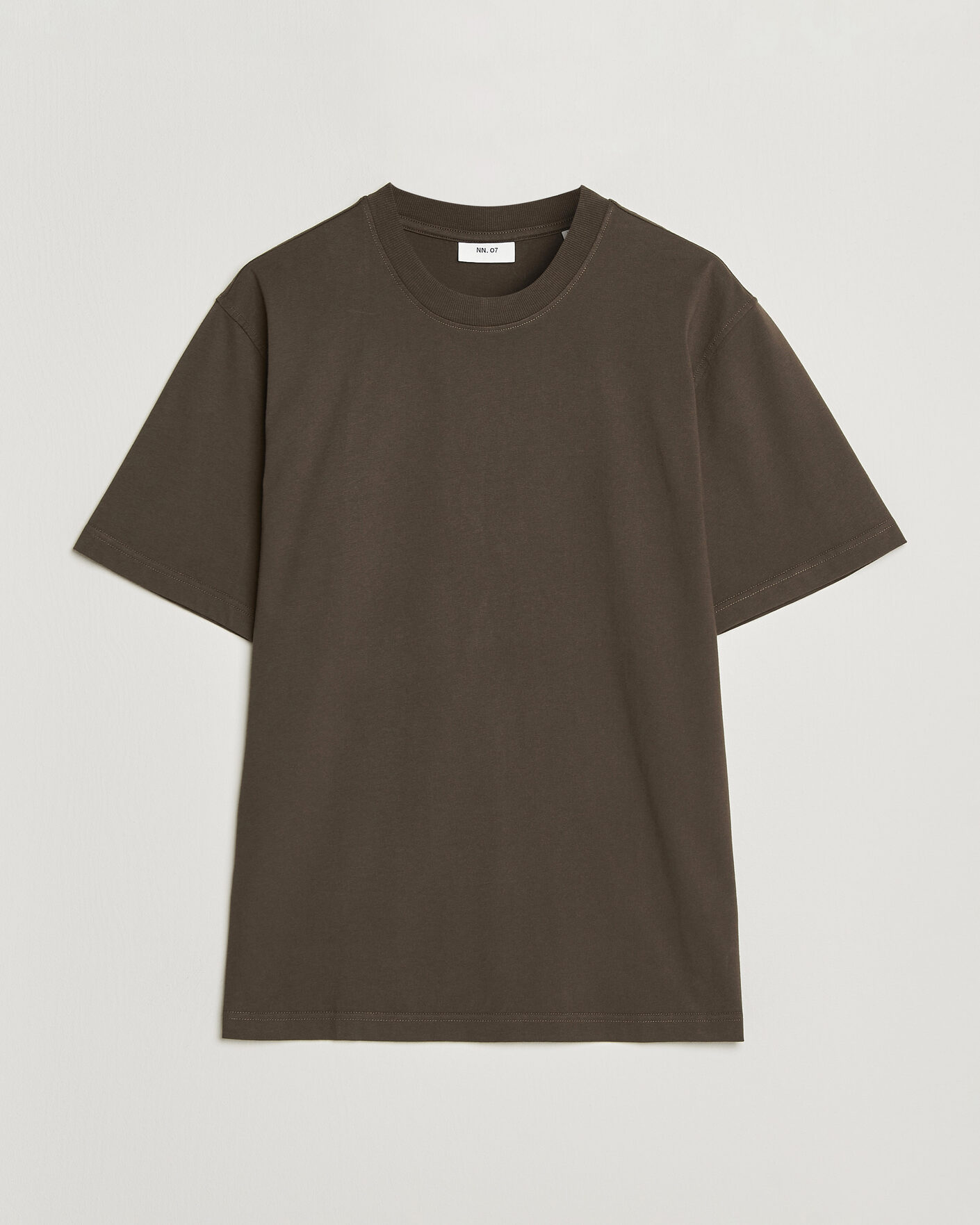 Herren | T-Shirts | NN07 | Adam Crew Neck T-Shirt Earthwood