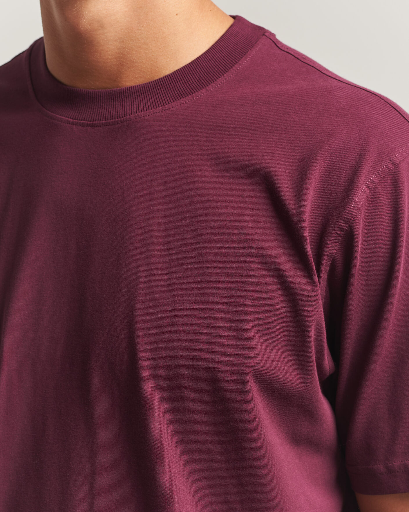 Herren | T-Shirts | NN07 | Adam Crew Neck T-Shirt Winetasting