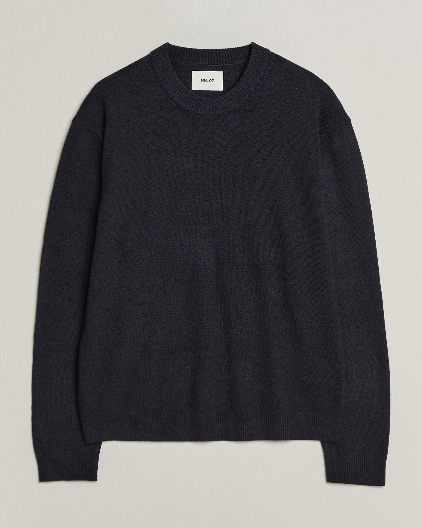 Herren | Pullover | NN07 | Raz Lambswool Knitted Sweater Deep Navy