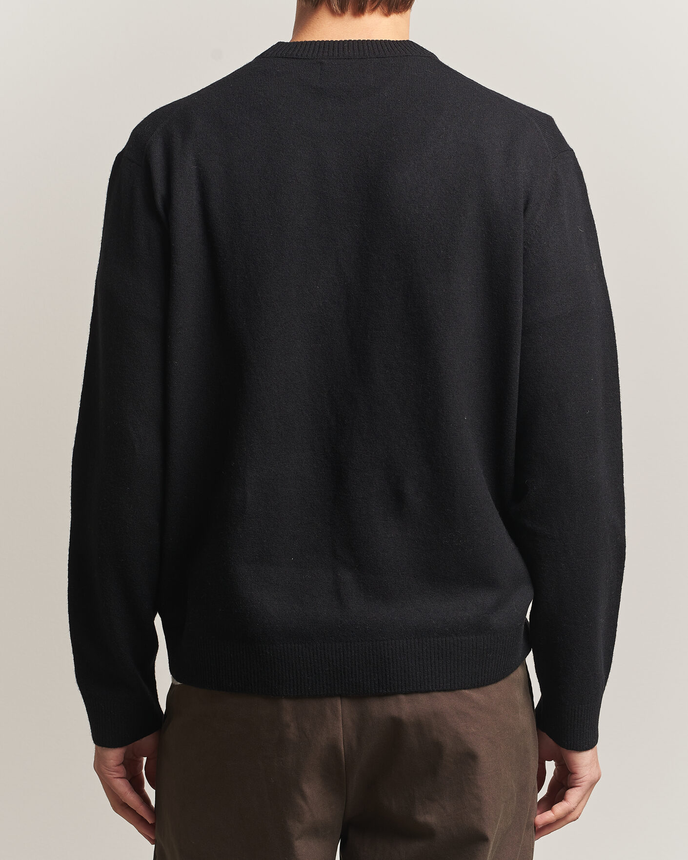 Herren | Pullover | NN07 | Raz Lambswool Knitted Sweater Black