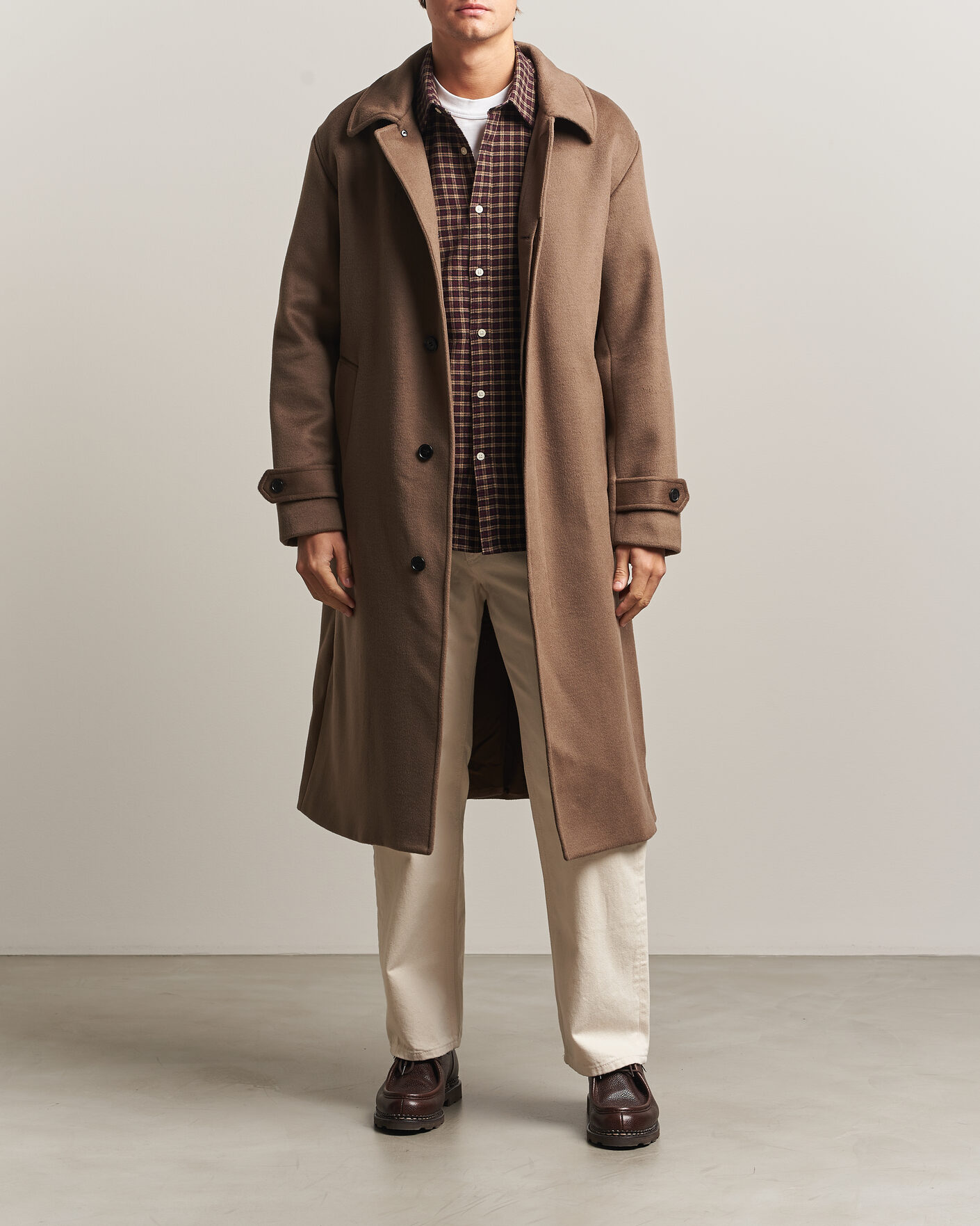 Herren | Jacken | NN07 | Gibson Wool/Cashmere Coat Desert Clay