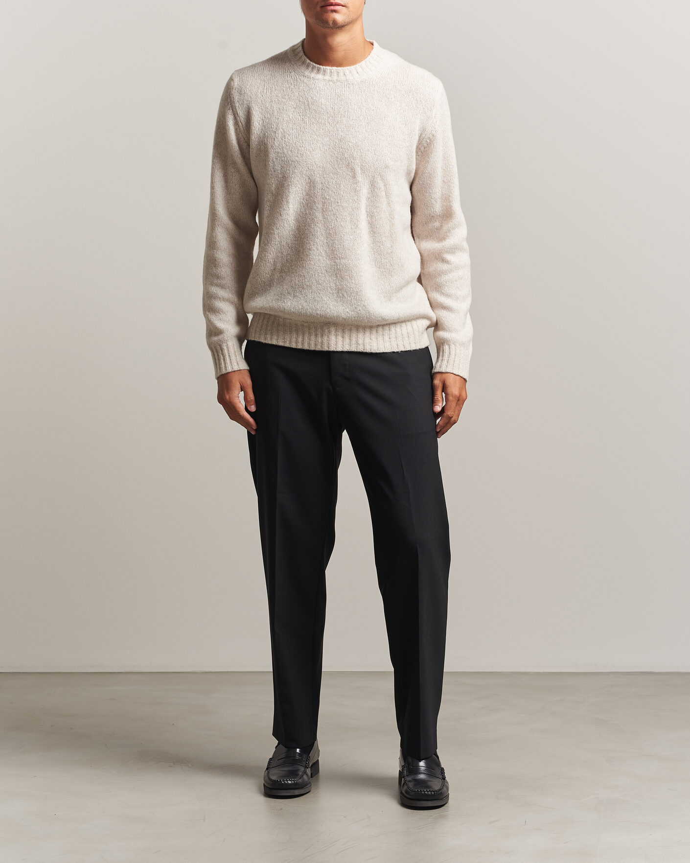 Herren | Hosen | NN07 | Brendan Wool Drawstring Trousers Black